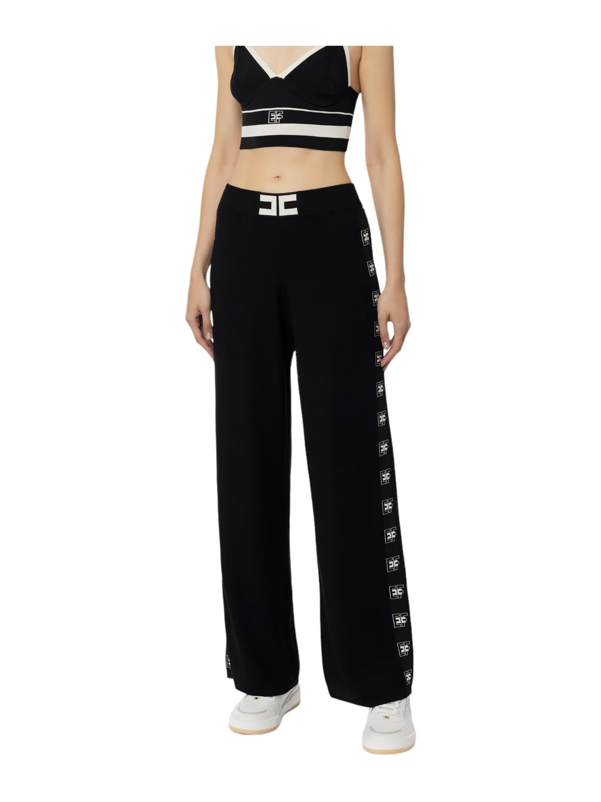 ELISABETTA FRANCHI Pantalone Donna  KP55S41E2 110 Nero - Image 2