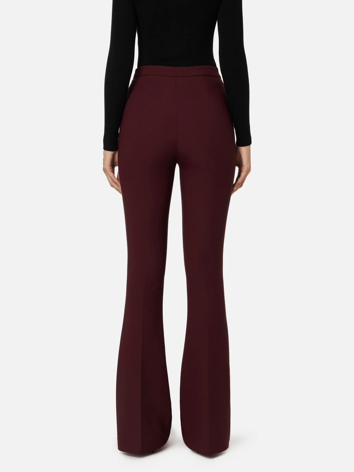 ELISABETTA FRANCHI Pantalone Donna  PA02246E2 CG3 Rosso - Image 4