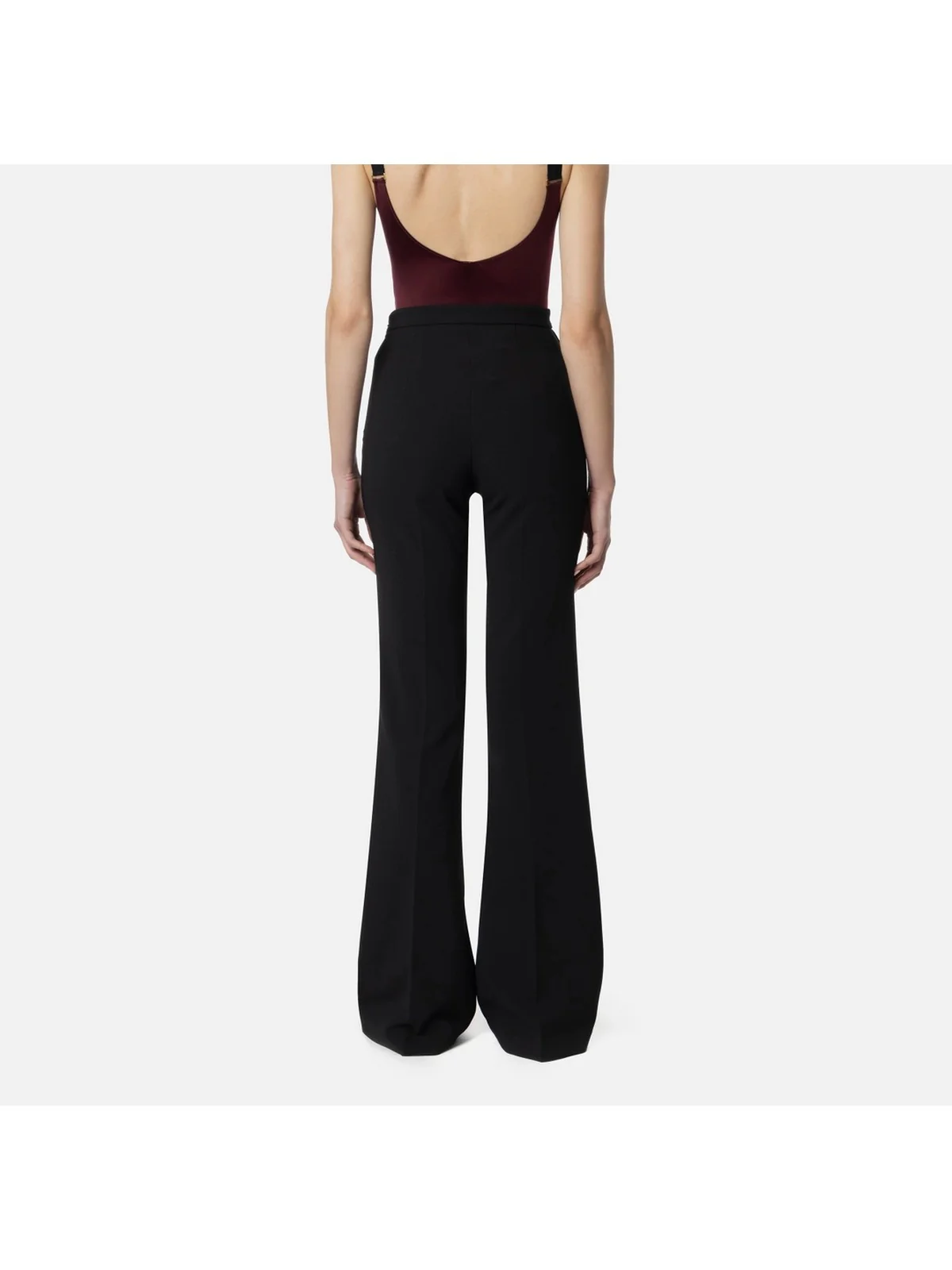 ELISABETTA FRANCHI Pantalone Donna  PA02546E2 110 Nero - Image 4