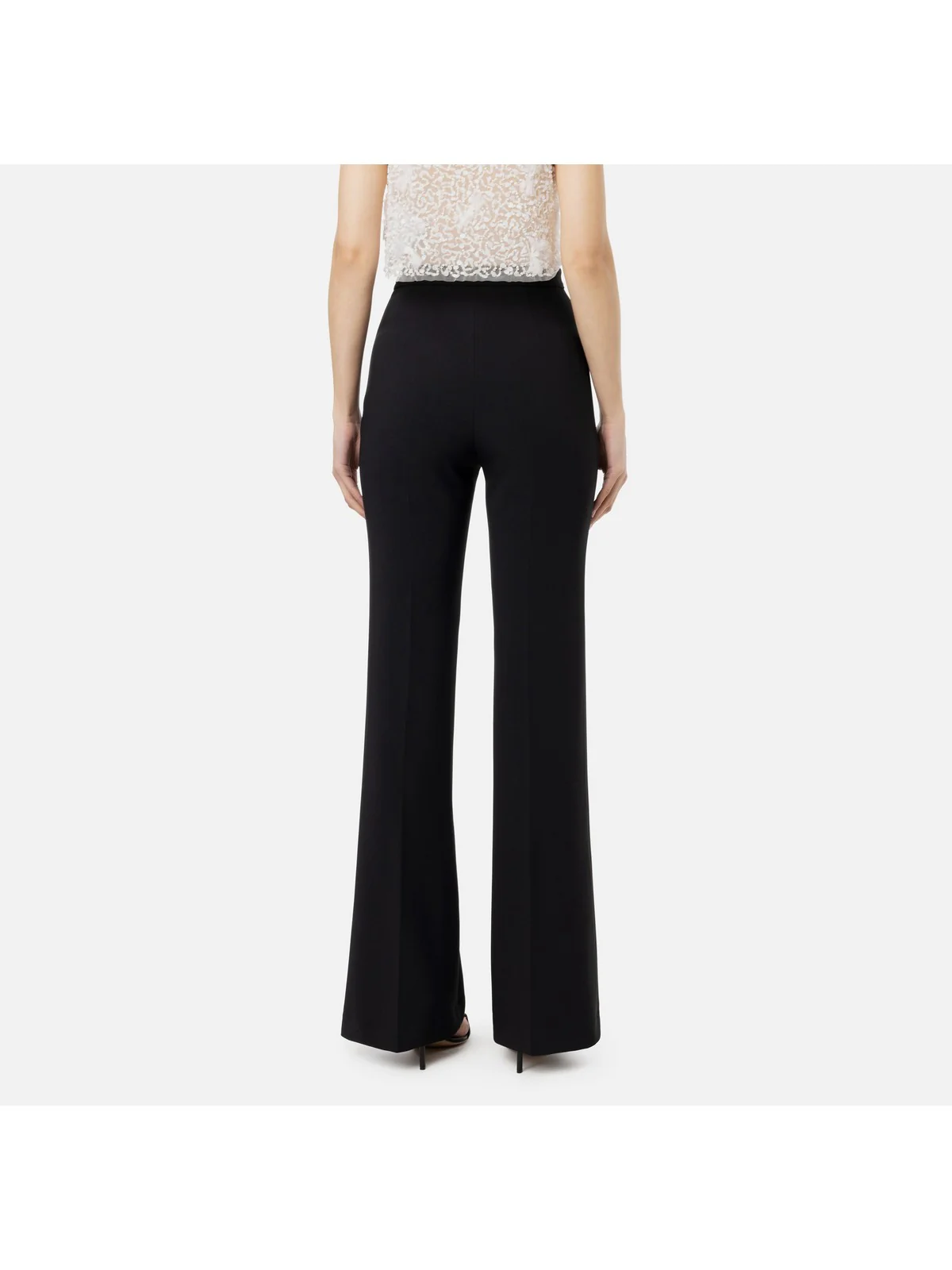 ELISABETTA FRANCHI Pantalone Donna  PA02941E2 110 Nero - Image 4
