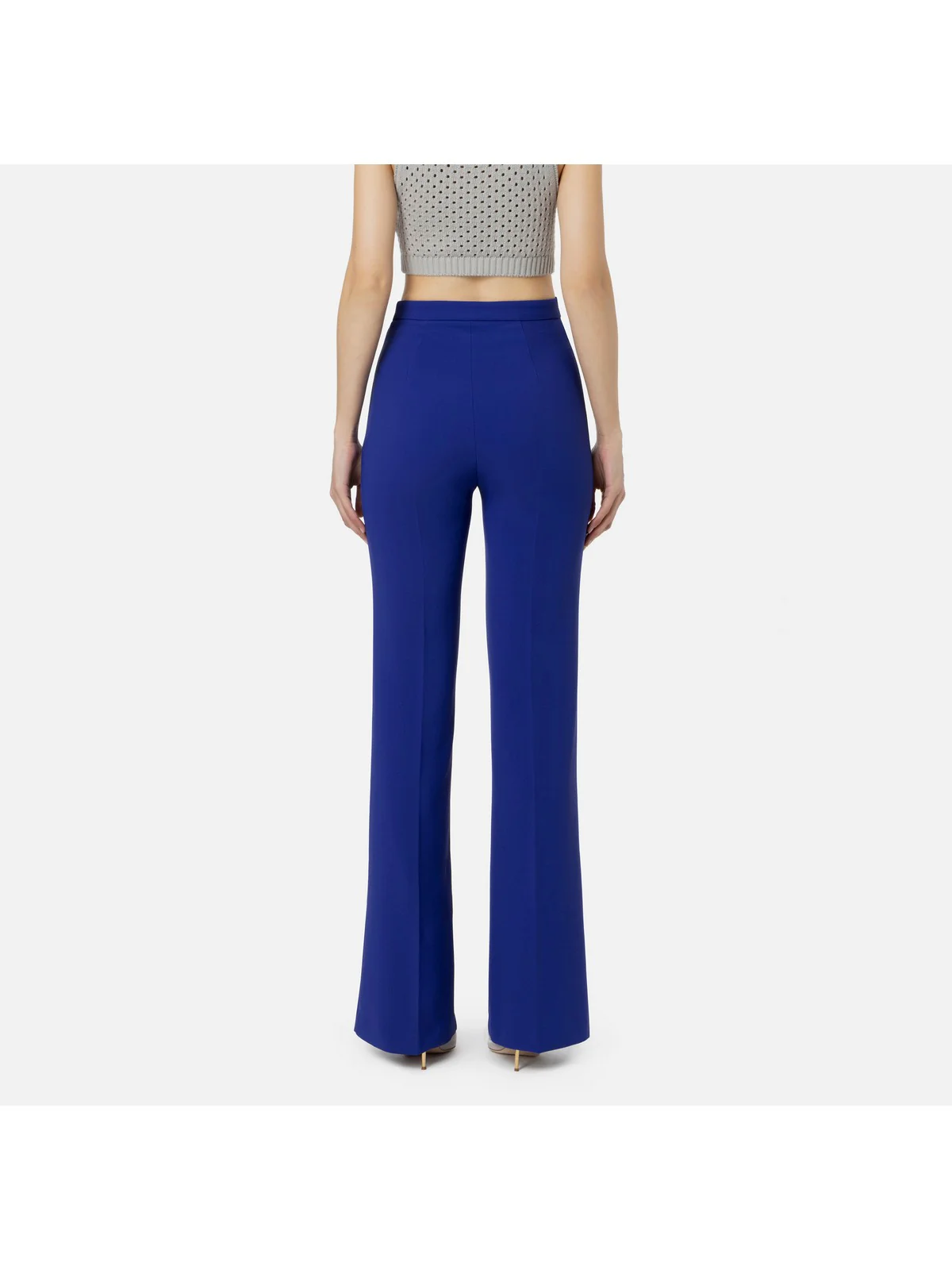 ELISABETTA FRANCHI Pantalone Donna  PA02941E2 828 Blu - Image 4