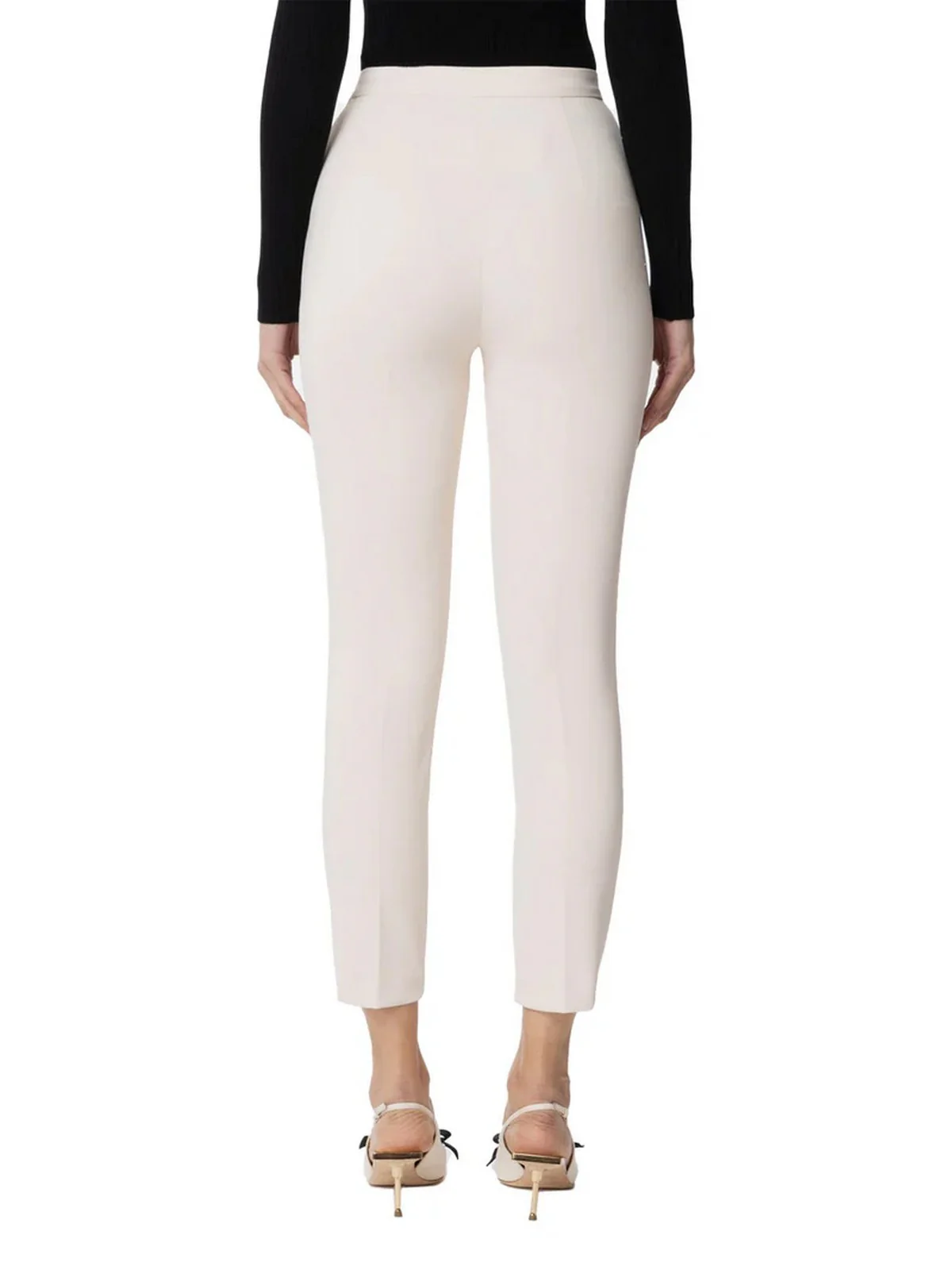 ELISABETTA FRANCHI Pantalone Donna  PA07751E2-193 Beige - Image 3
