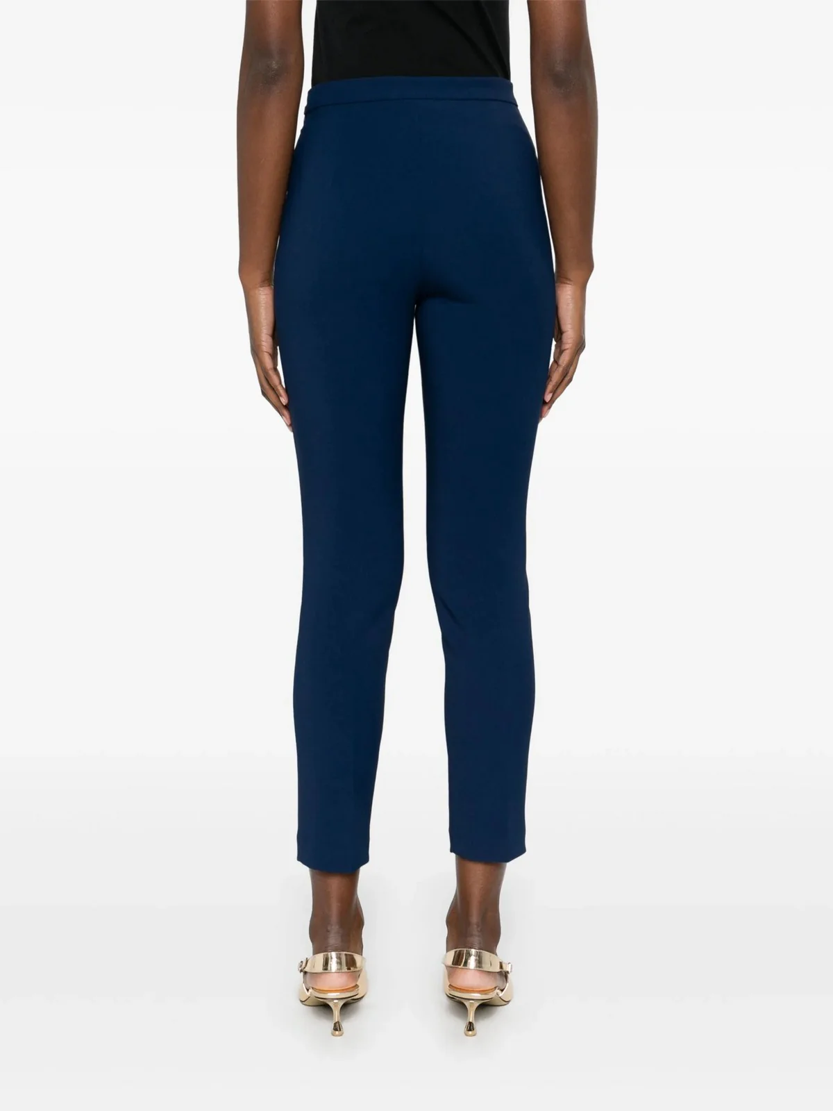 ELISABETTA FRANCHI Pantalone Donna  PA07751E2-DC8 Blu - Image 4