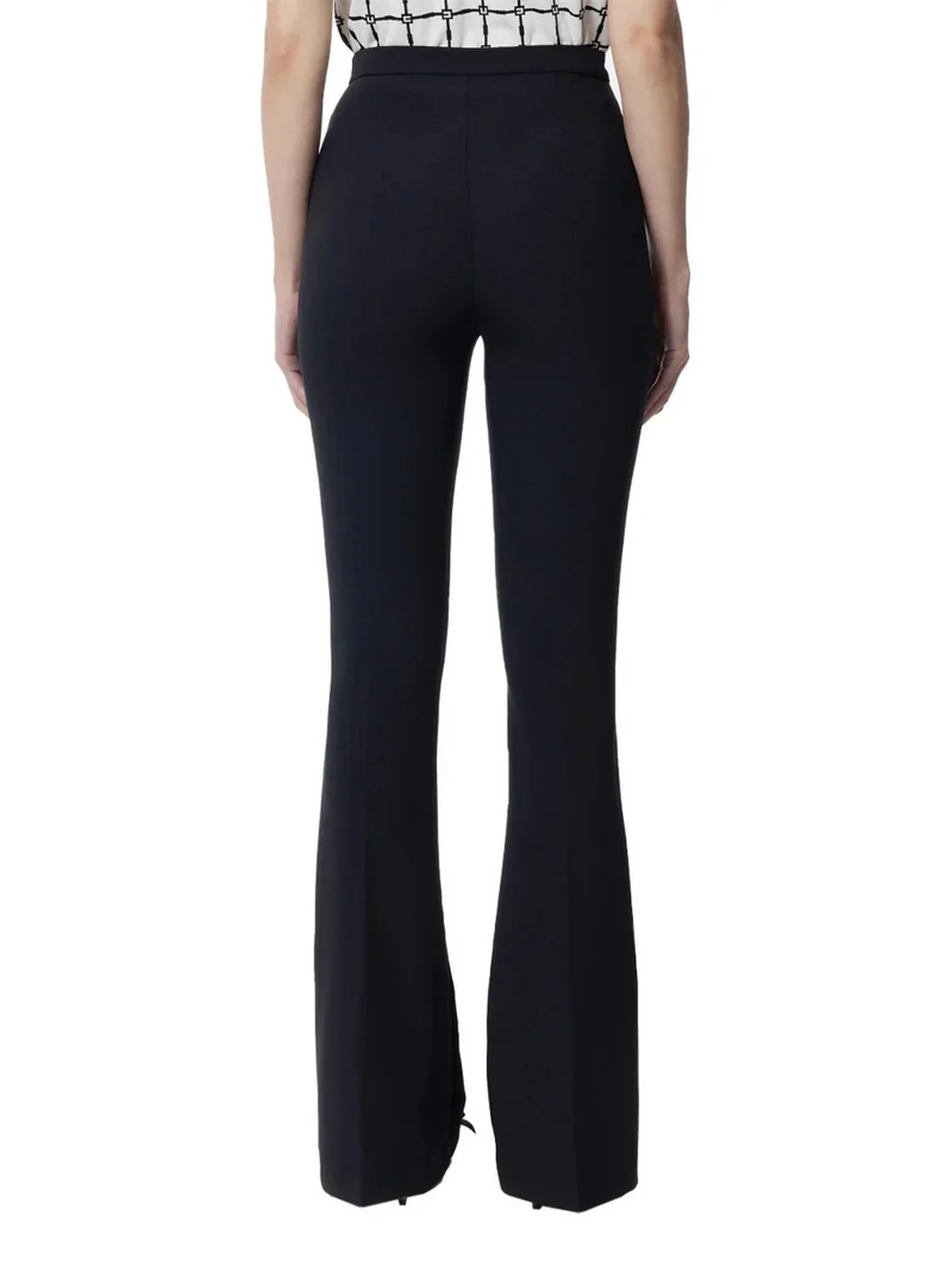 ELISABETTA FRANCHI Pantalone Donna PA07951E2-110 Nero - Image 3