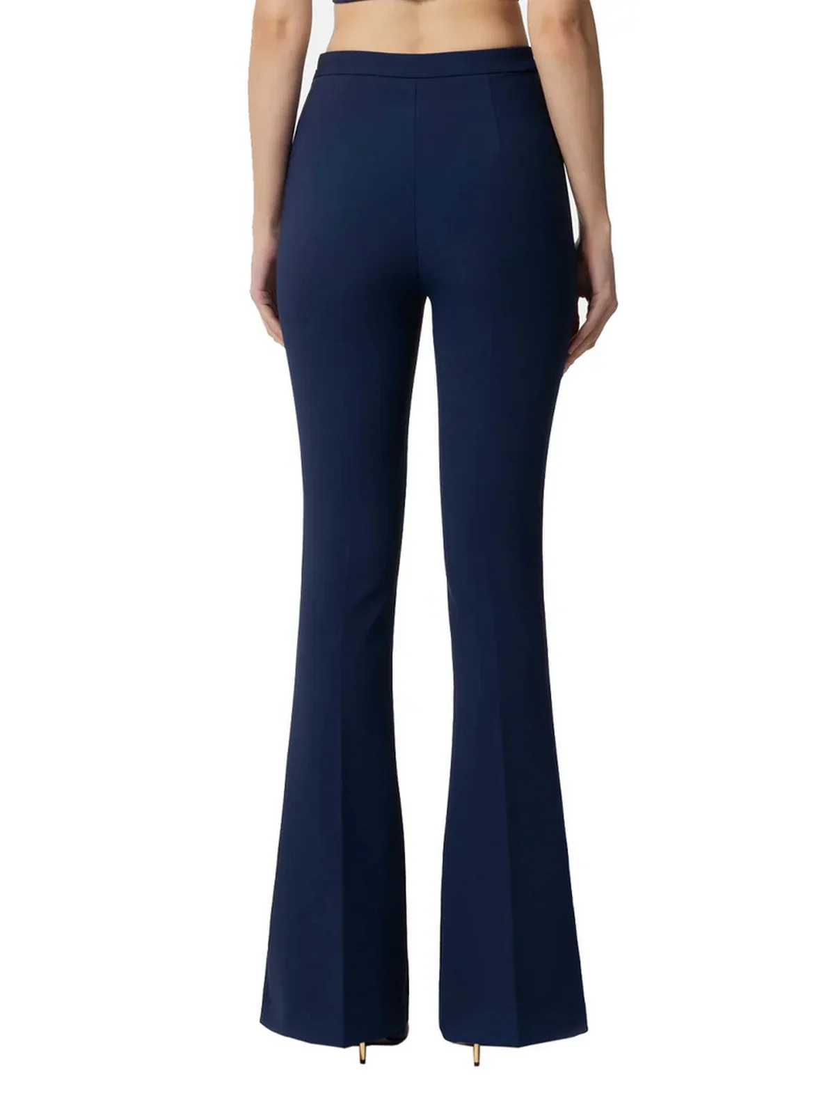 ELISABETTA FRANCHI Pantalone Donna  PA07951E2-DC8 Blu - Image 3