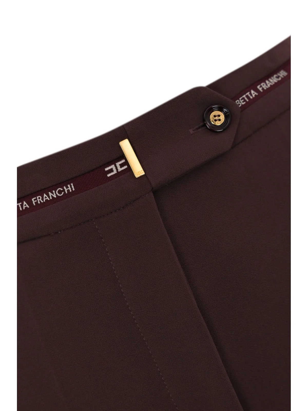 ELISABETTA FRANCHI Pantalone Donna  PA10356E2 EA4 MERLOT - Image 3