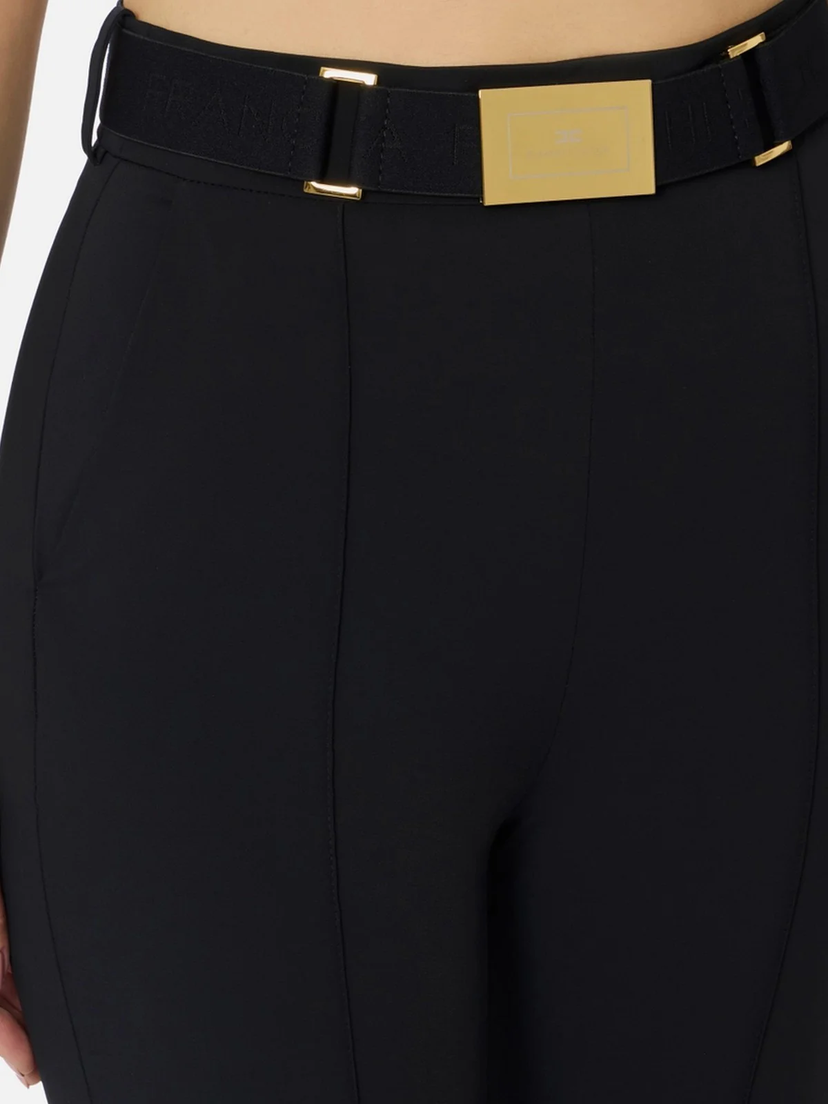 ELISABETTA FRANCHI Pantalone Donna  PA13261E2 110 Nero - Image 2