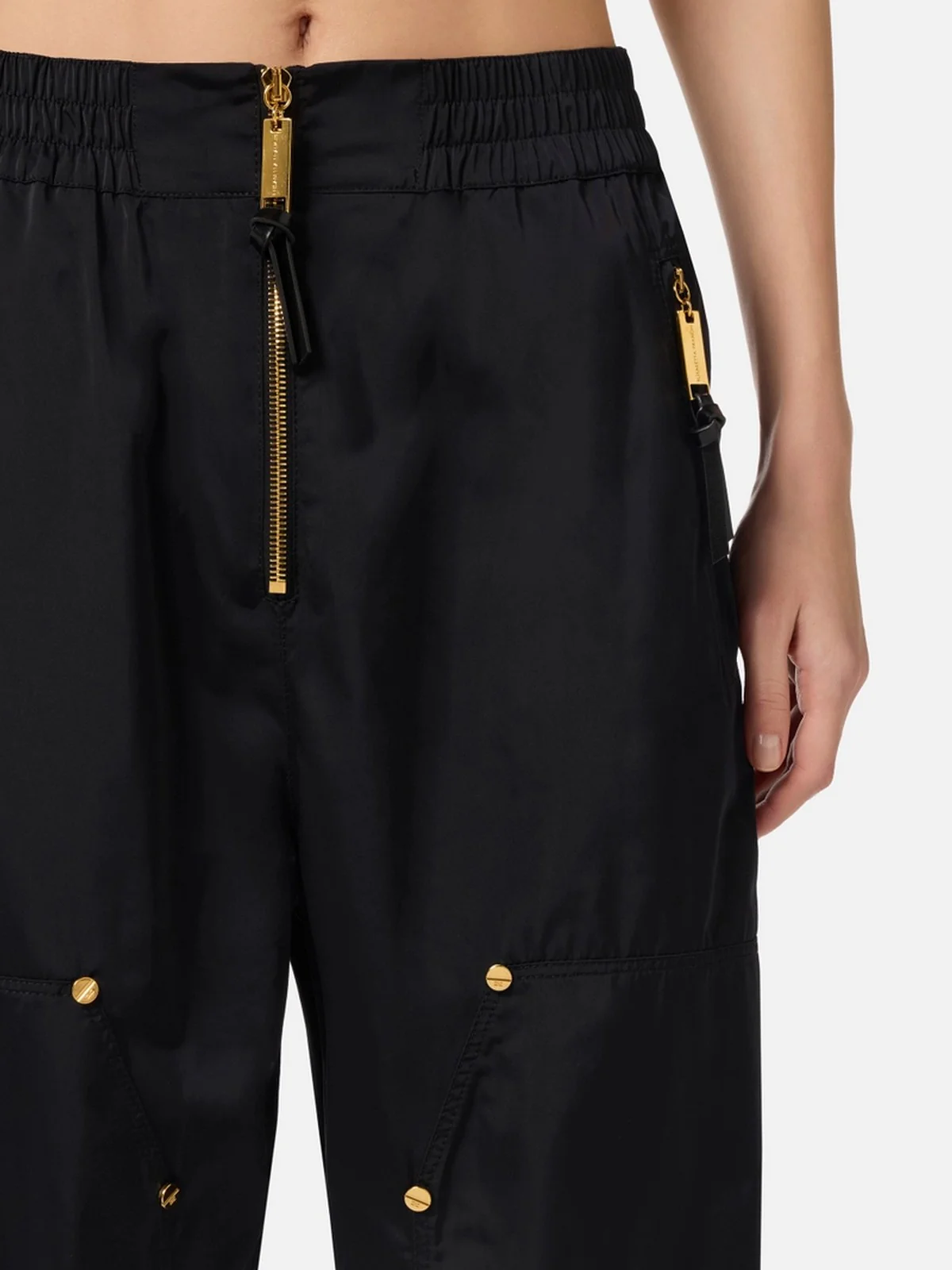 ELISABETTA FRANCHI Pantalone Donna PA16461E2 110 Nero - Image 3