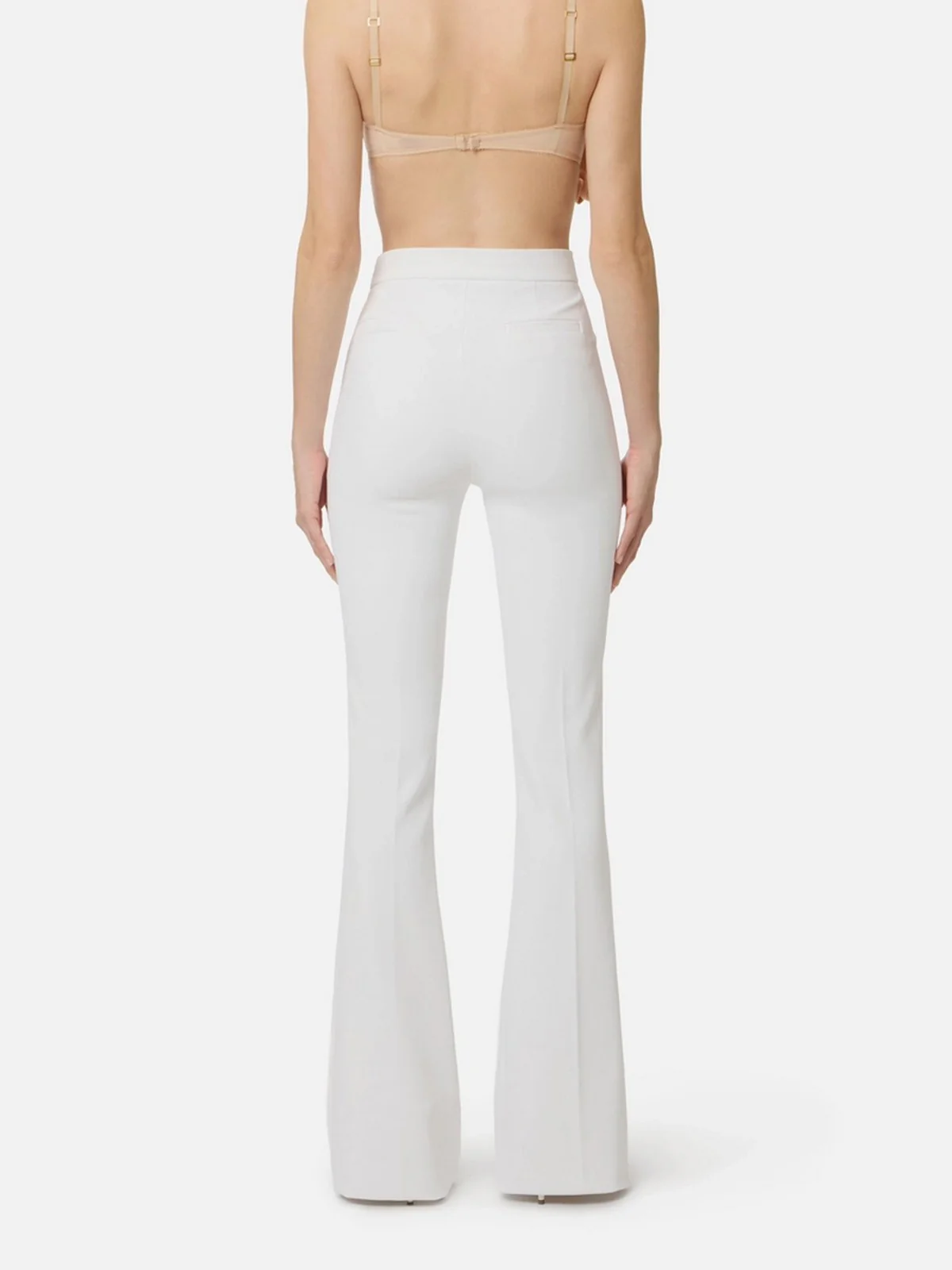 ELISABETTA FRANCHI Pantalone Donna  PA16961E2 360 Avorio - Image 2