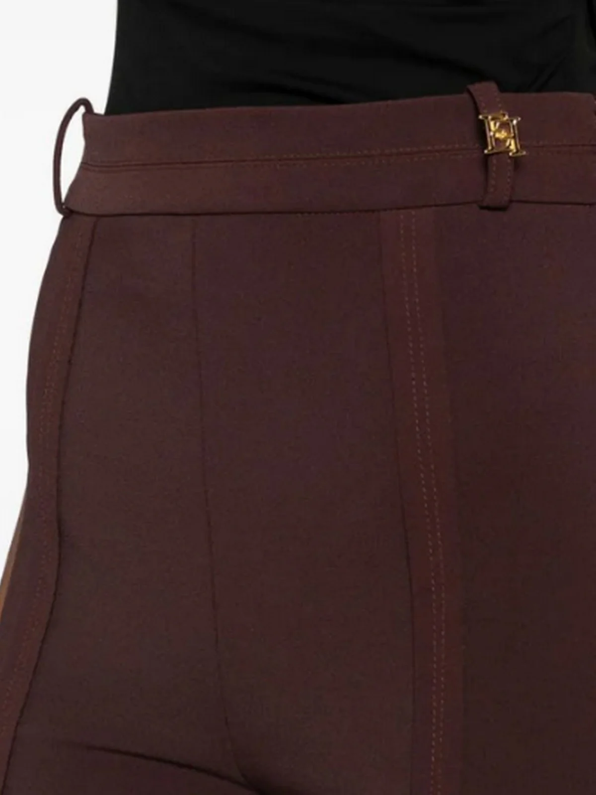 ELISABETTA FRANCHI Pantalone Donna  PA16961E2 644 CACAO - Image 2