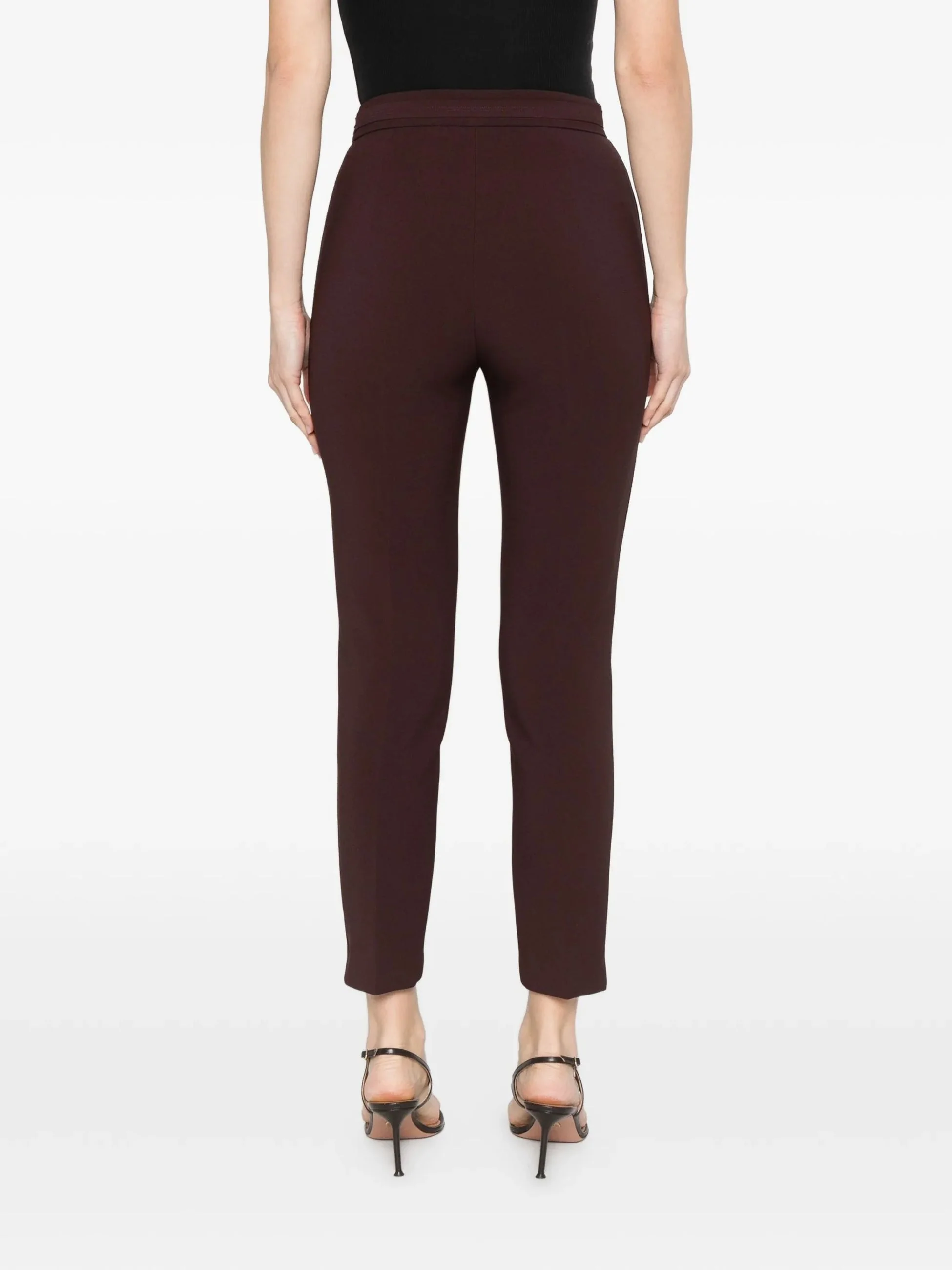 ELISABETTA FRANCHI Pantalone Donna  PA17061E2 644 CACAO - Image 3