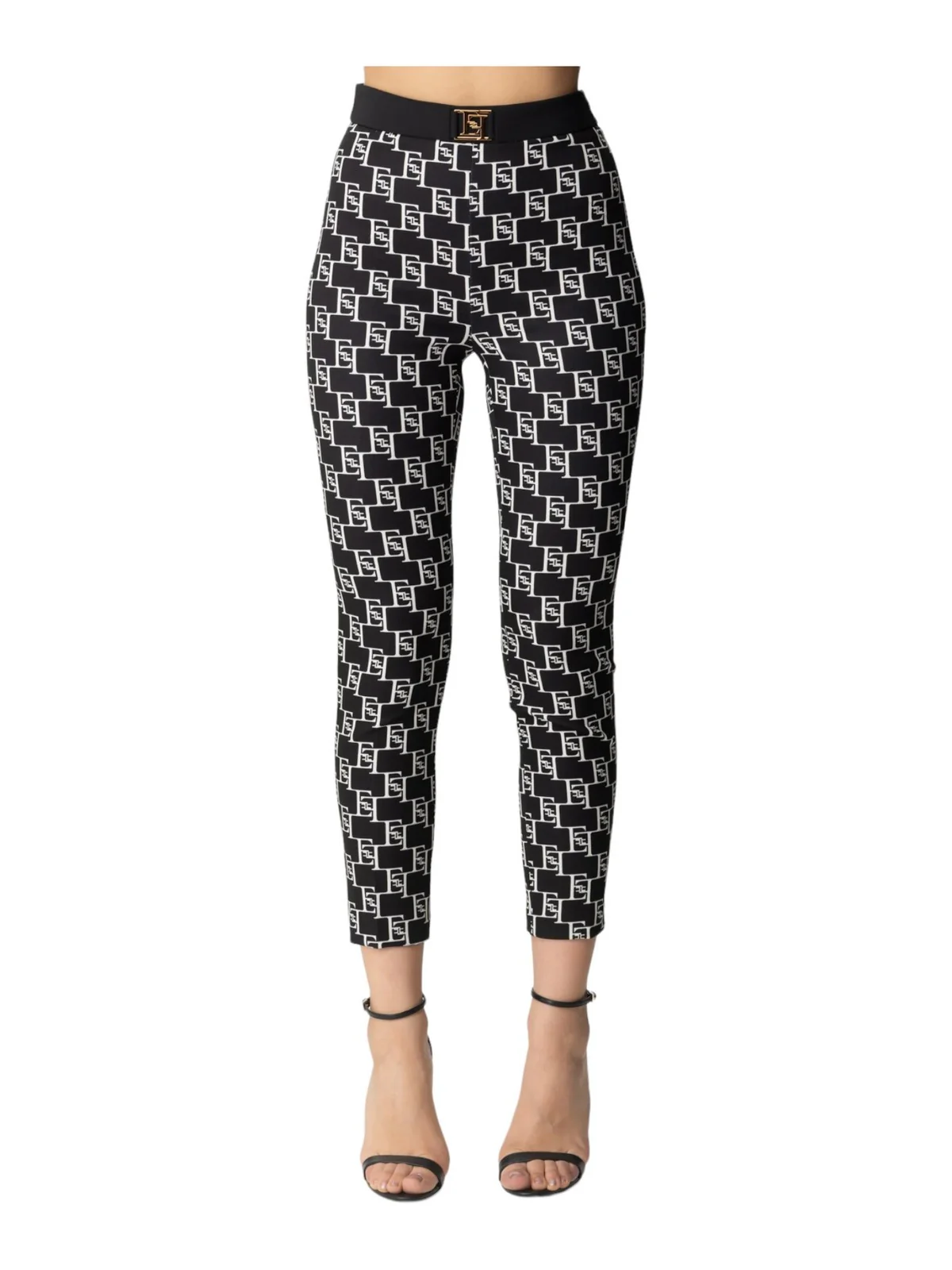 ELISABETTA FRANCHI Pantalone Donna  PAS1441E2 685 Nero - Image 2
