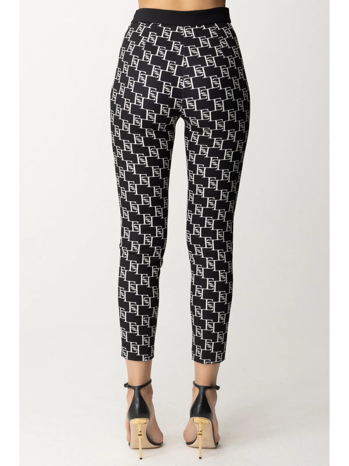 ELISABETTA FRANCHI Pantalone Donna  PAS1441E2 685 Nero - Image 3