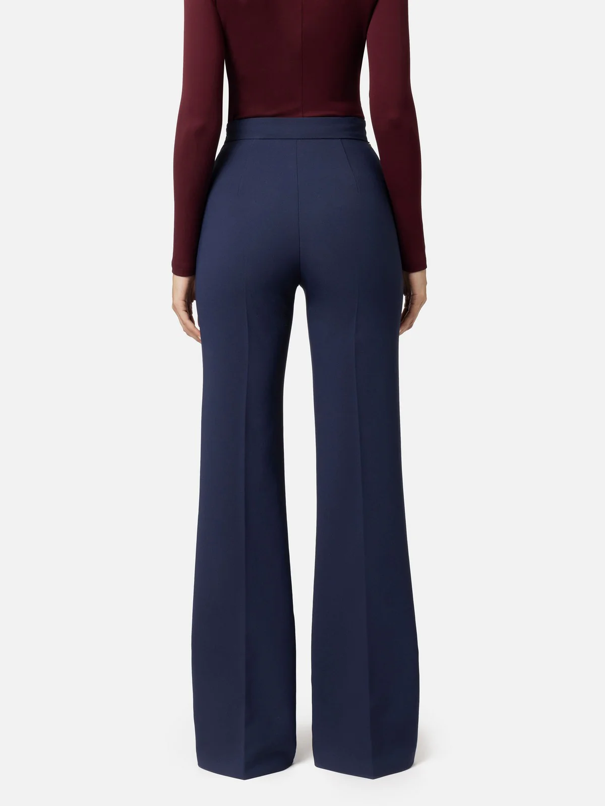 ELISABETTA FRANCHI Pantalone Donna  PAT3546E2 B75 Blu - Image 4