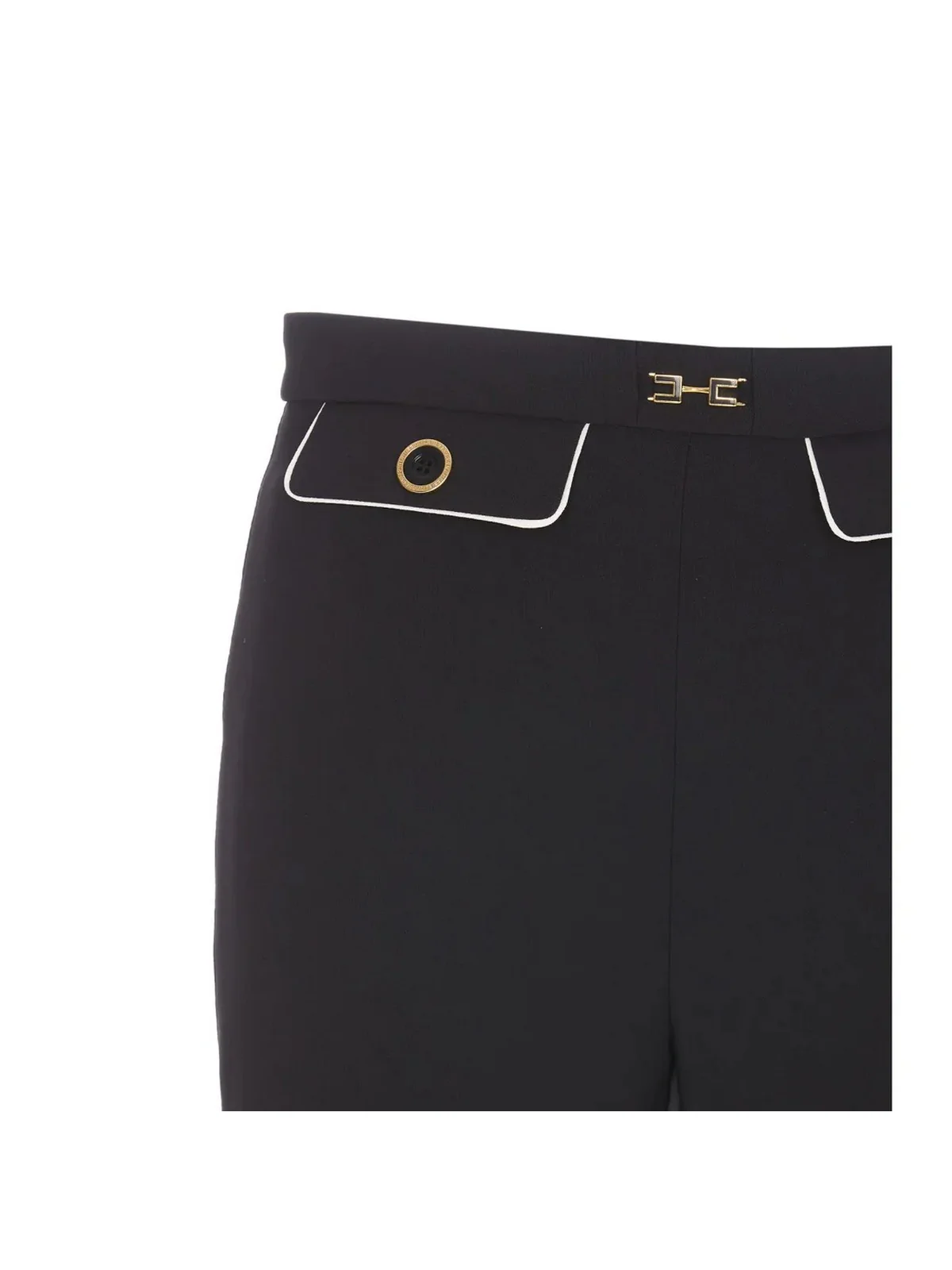 ELISABETTA FRANCHI Pantalone Donna  PAT7151E2-685 Nero - Image 4
