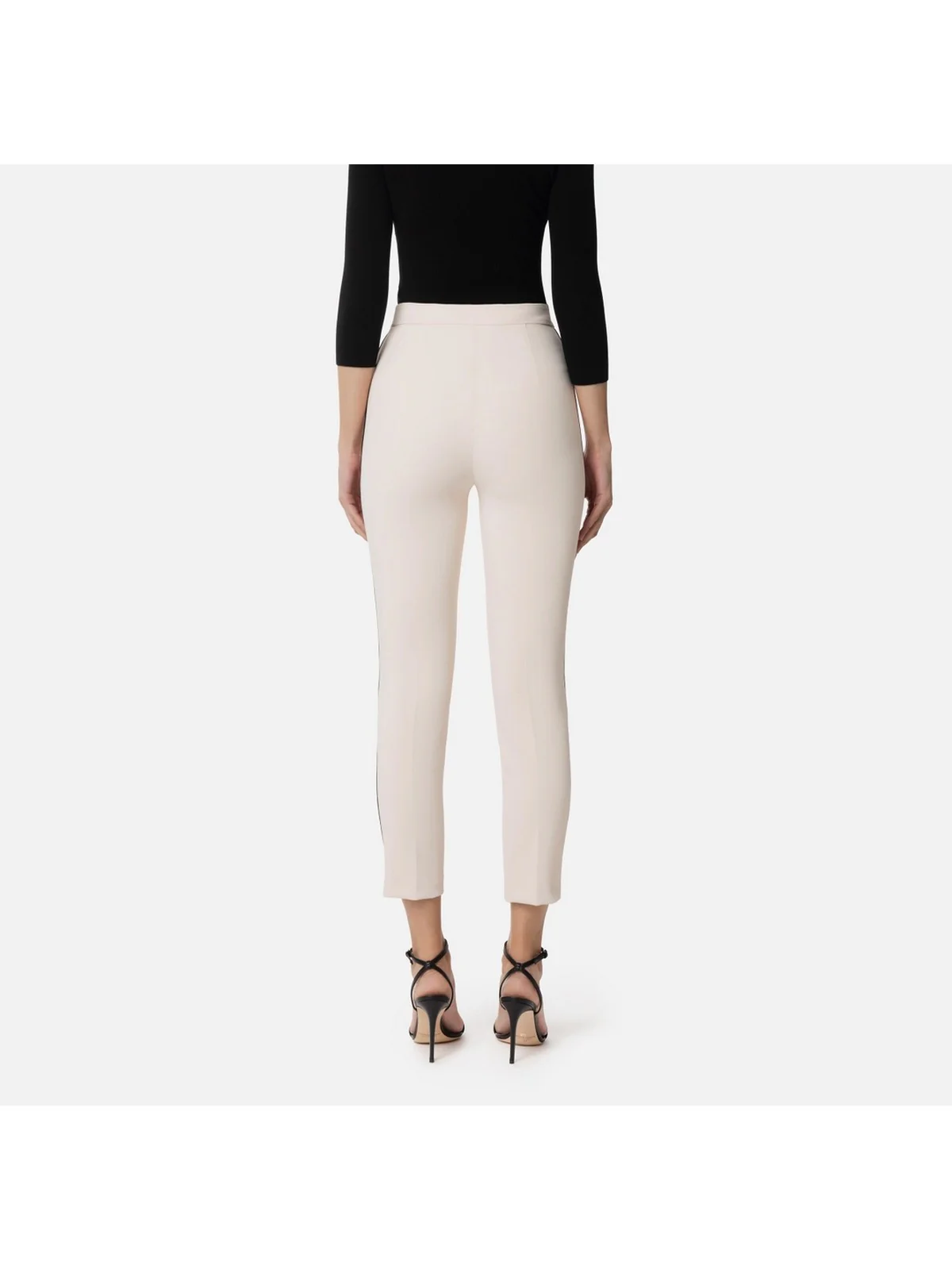 ELISABETTA FRANCHI Pantalone Donna PAT7151E2-E84 Beige - Image 4