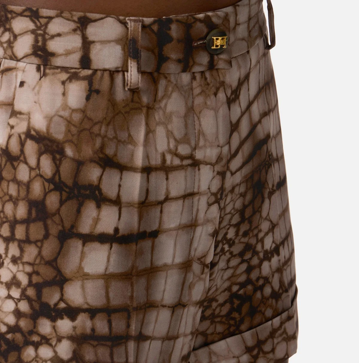 ELISABETTA FRANCHI Pantalone Donna  SH00361E2 644 CACAO - Image 2