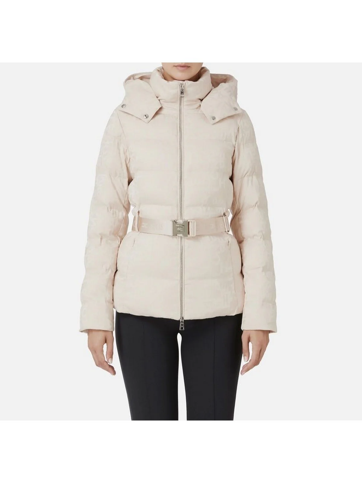 ELISABETTA FRANCHI Piumino Donna  PI70D46E2 CI4 Bianco - Image 2