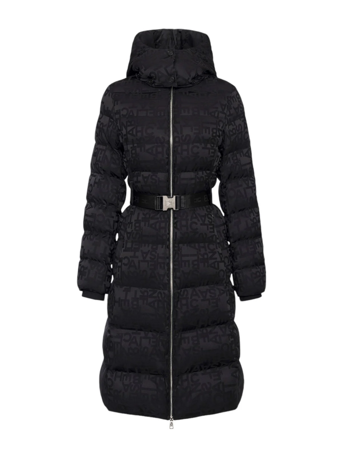 ELISABETTA FRANCHI Piumino Donna  PI71D46E2 110 Nero - Image 6