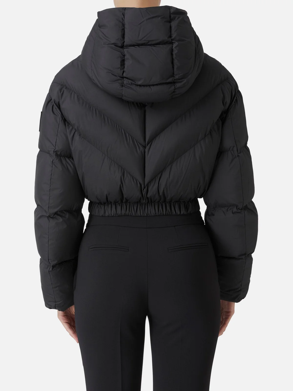 ELISABETTA FRANCHI Piumino Donna PI73D46E2 110 Nero - Image 4