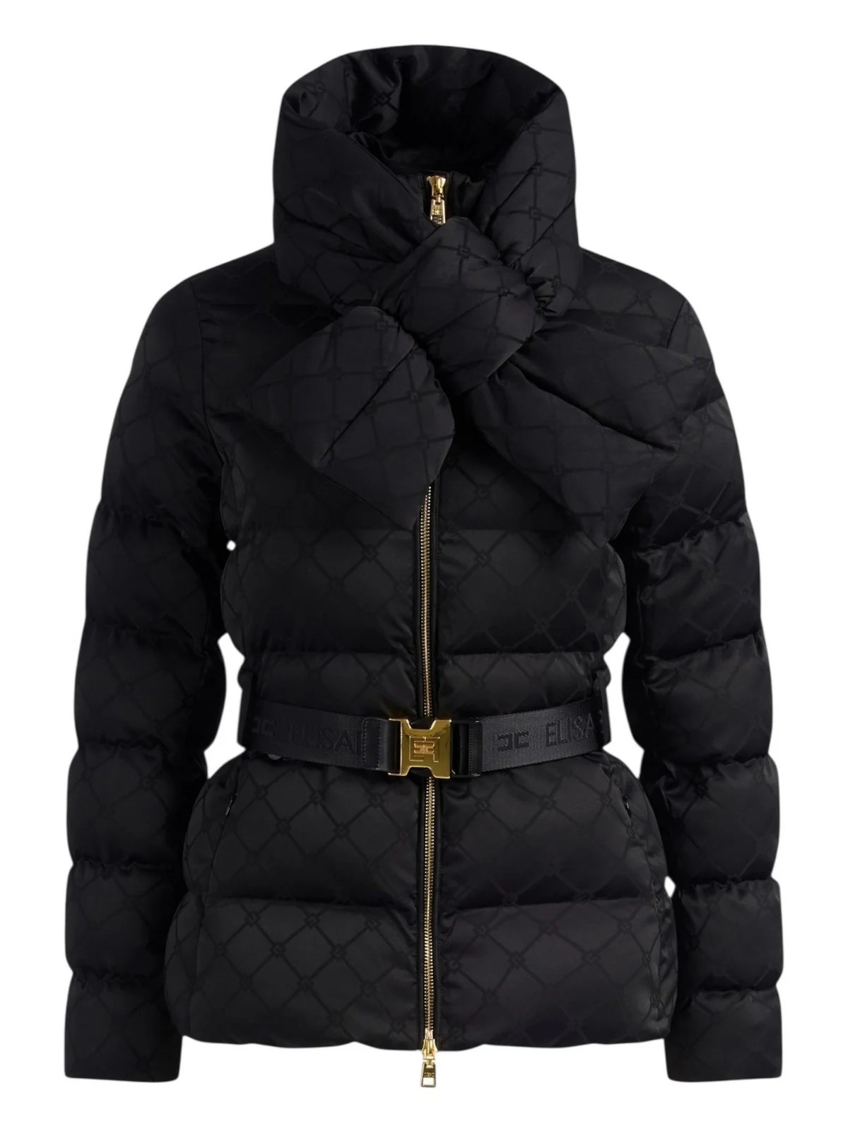 ELISABETTA FRANCHI Piumino Donna PI83D56E2 110 Nero
