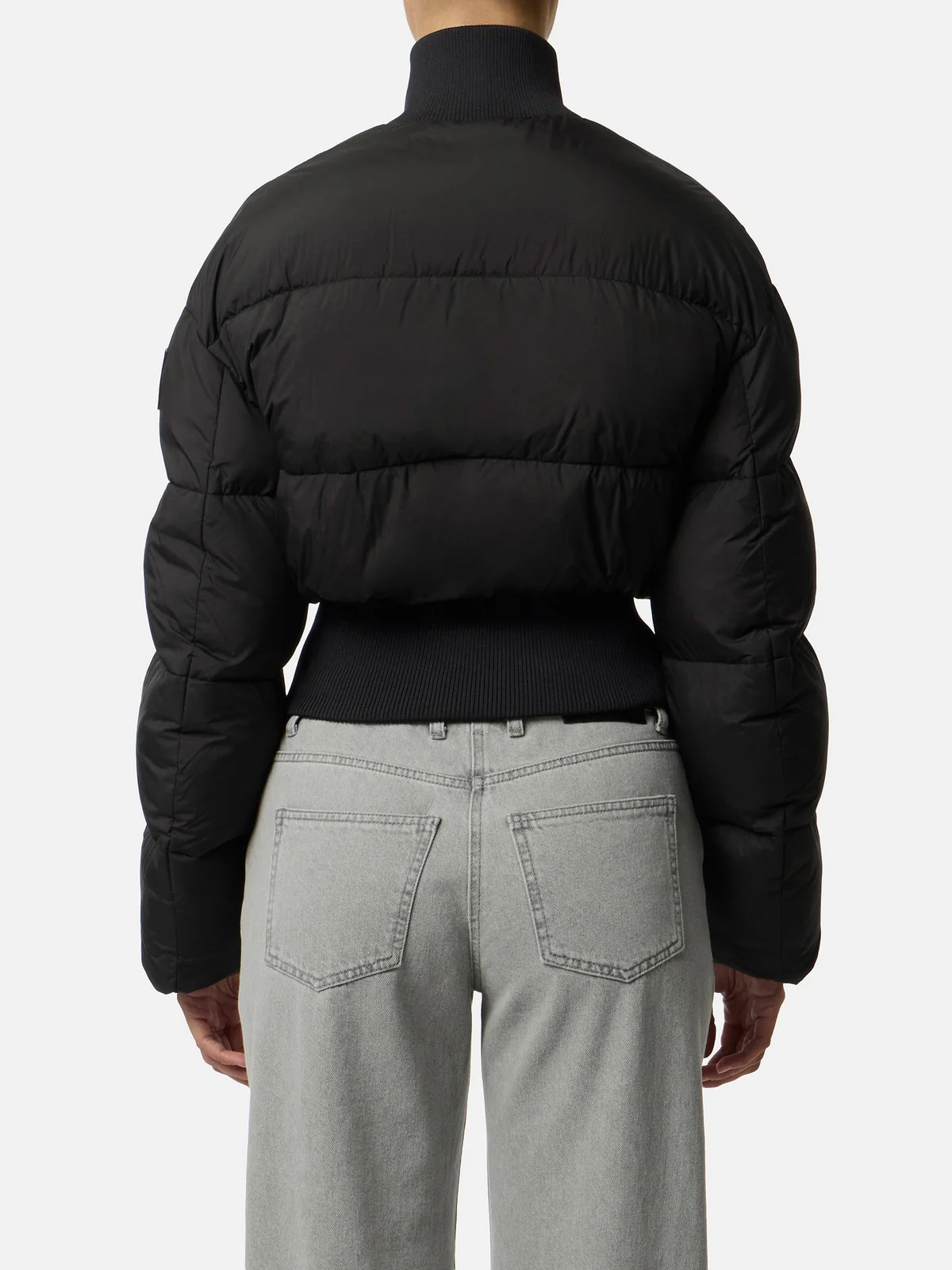 ELISABETTA FRANCHI Piumino Donna PI85D56E2 110 Nero - Image 4