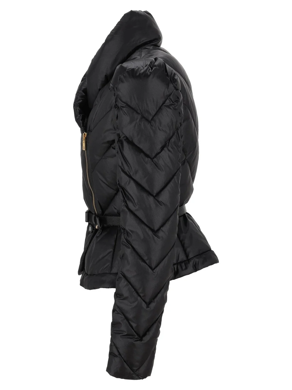 ELISABETTA FRANCHI Piumino Donna  PI89Z56E2 110 Nero - Image 3