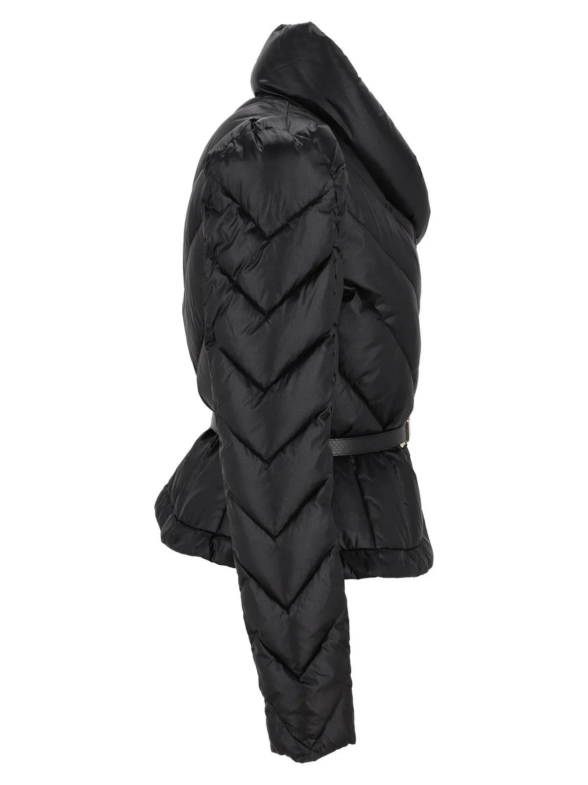ELISABETTA FRANCHI Piumino Donna  PI89Z56E2 110 Nero - Image 4