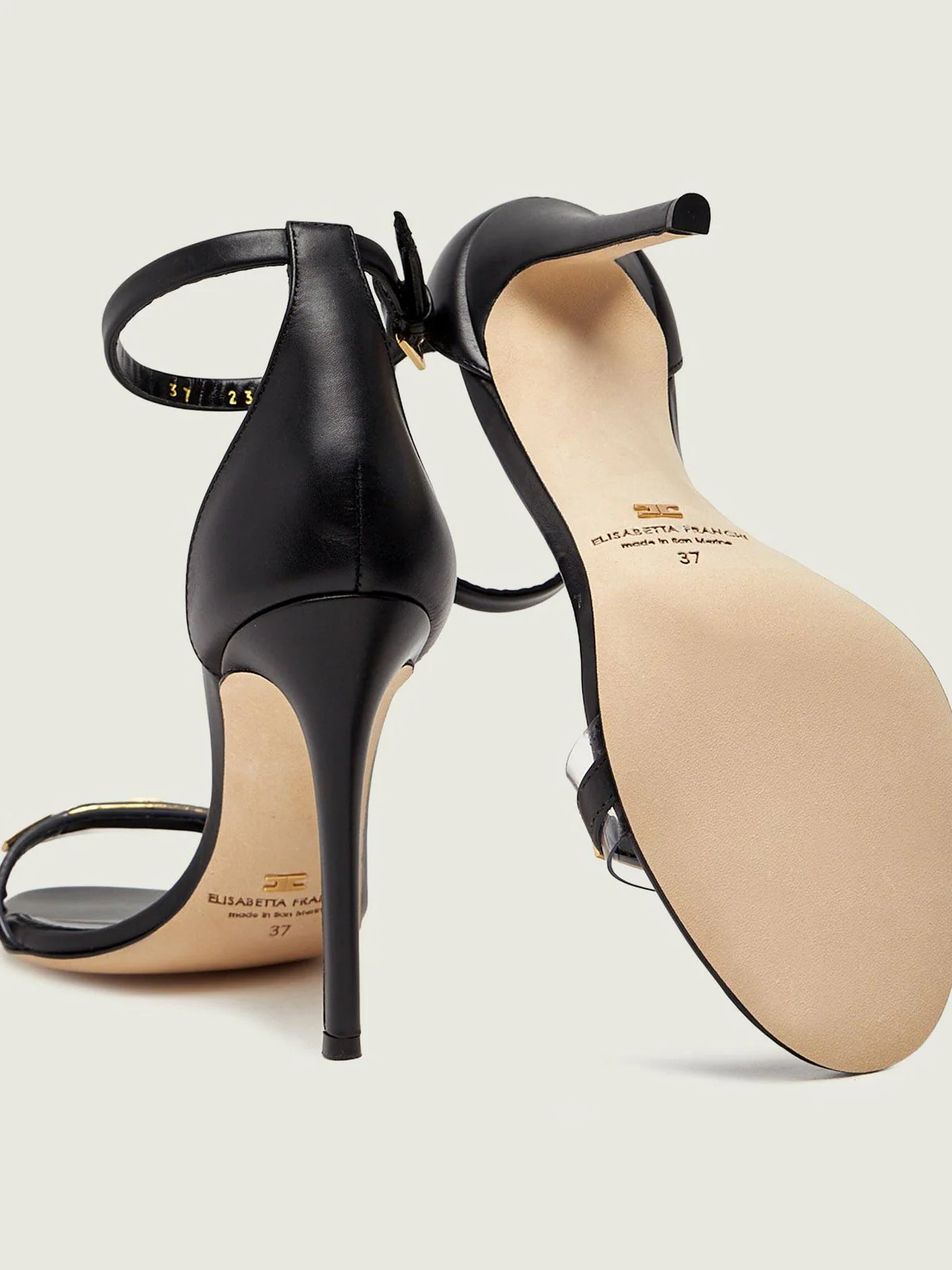 ELISABETTA FRANCHI Sandalo Donna  SA89L61E2 110 Nero - Image 3