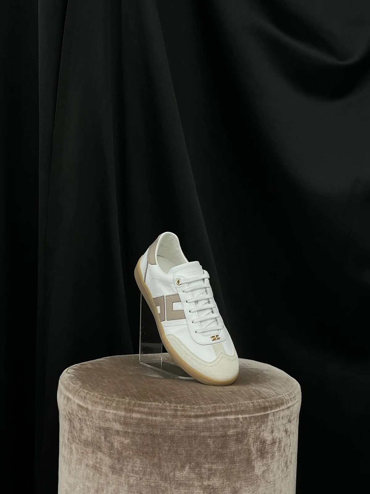 ELISABETTA FRANCHI Sneaker Donna  SA50G51E2-DK6 Avorio - Image 8