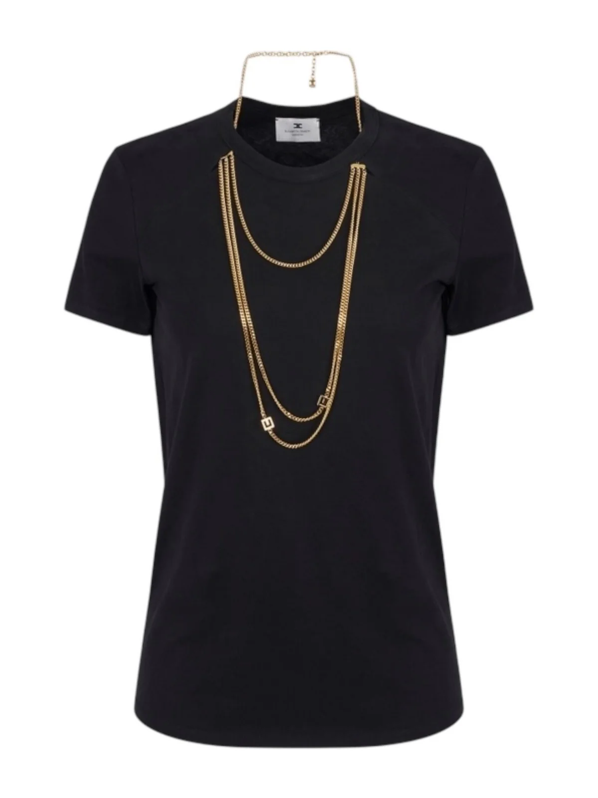 ELISABETTA FRANCHI T-shirt Donna MA00956E2 110 Nero