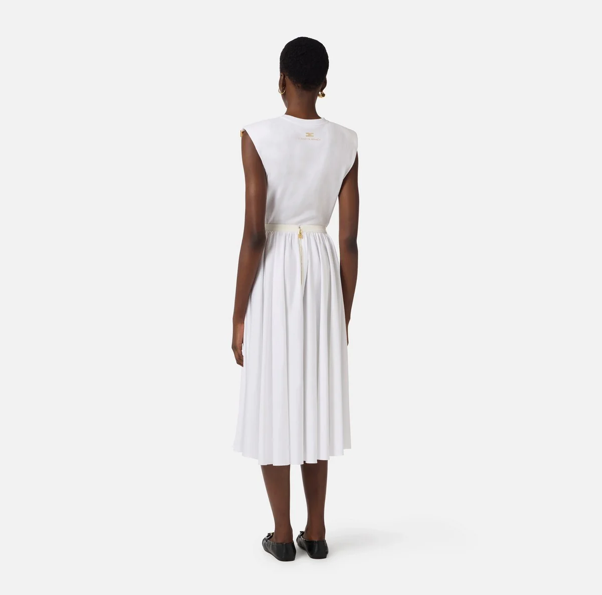 ELISABETTA FRANCHI T-shirt Donna  MA01161E2 270 GESSO - Image 3