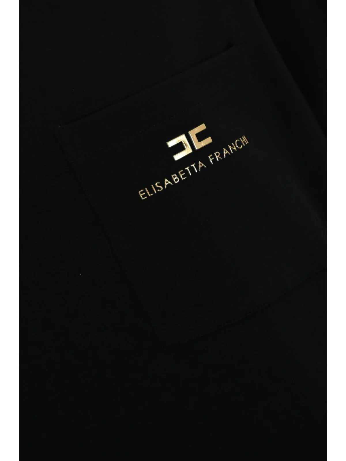 ELISABETTA FRANCHI T-shirt Donna  MA02756E2 110 Nero - Image 2