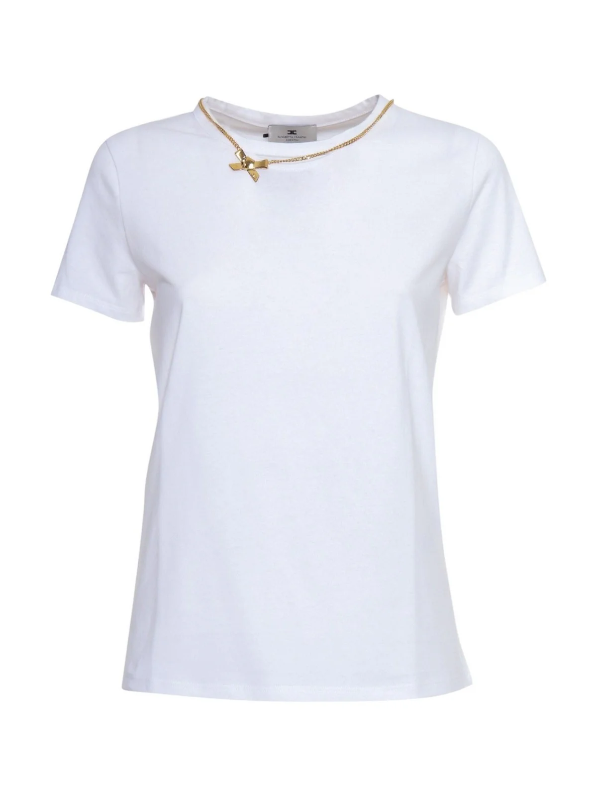 ELISABETTA FRANCHI T-shirt Donna MA02951E2-270 Bianco