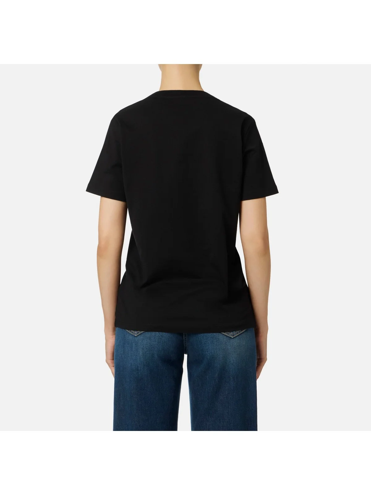 ELISABETTA FRANCHI T-shirt Donna  MA63D56E2 110 Nero - Image 4