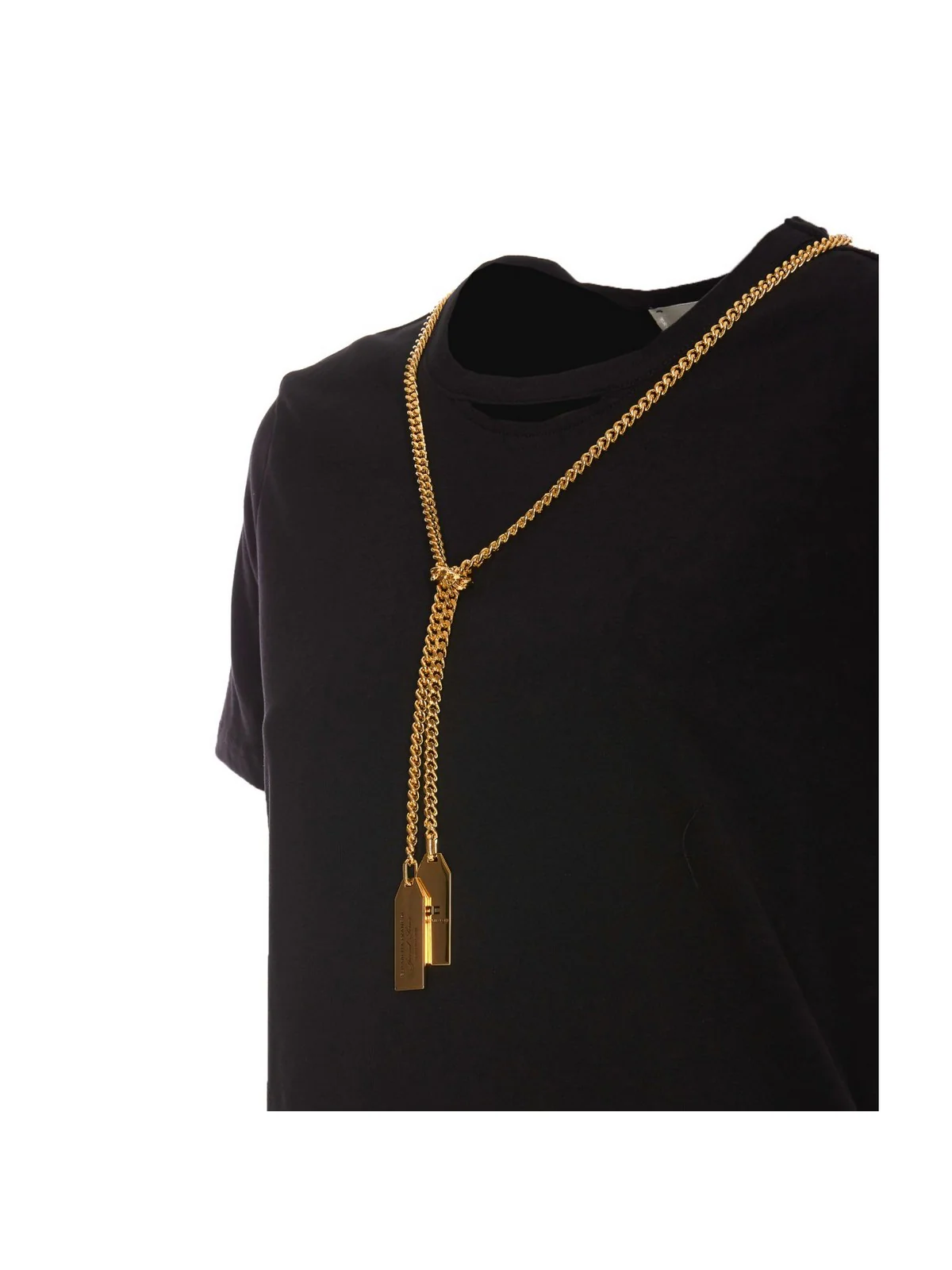 ELISABETTA FRANCHI T-Shirt e Polo Donna  MA00946E2 110 Nero - Image 2