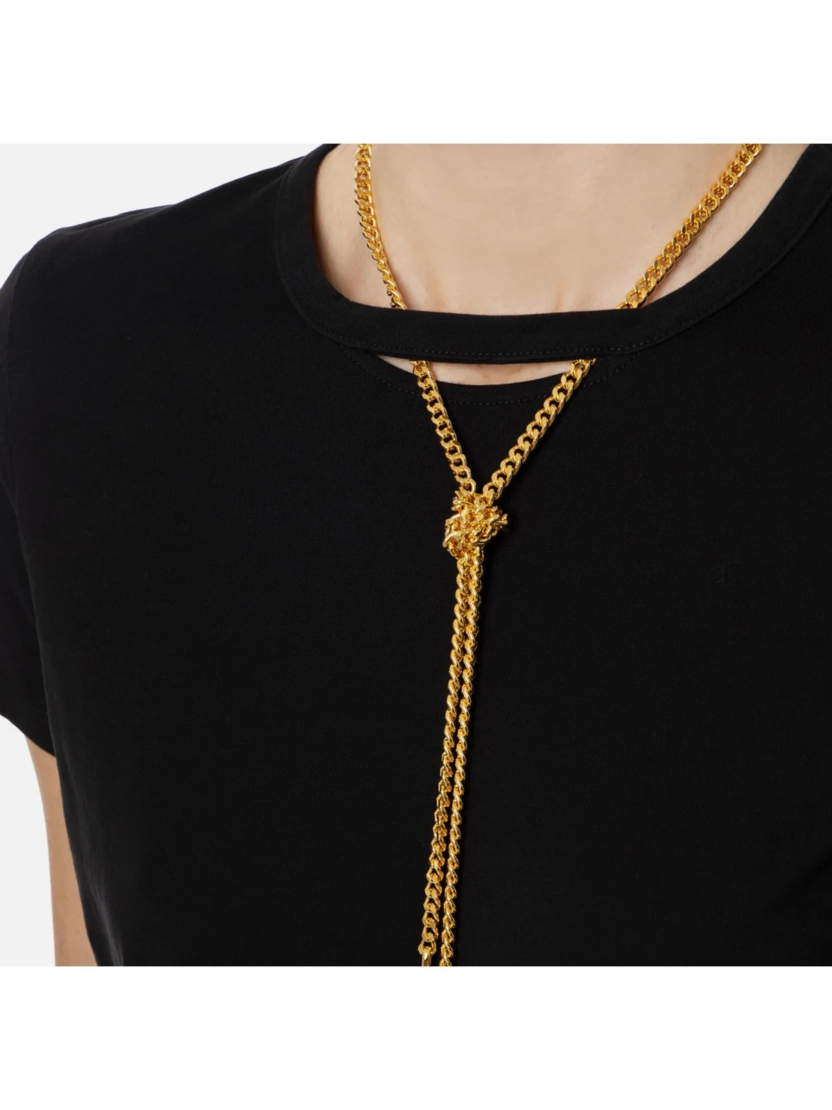 ELISABETTA FRANCHI T-Shirt e Polo Donna  MA00946E2 110 Nero - Image 4