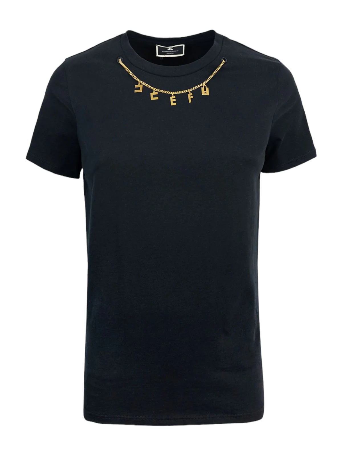 ELISABETTA FRANCHI T-Shirt e Polo Donna MA01141E2 110 Nero
