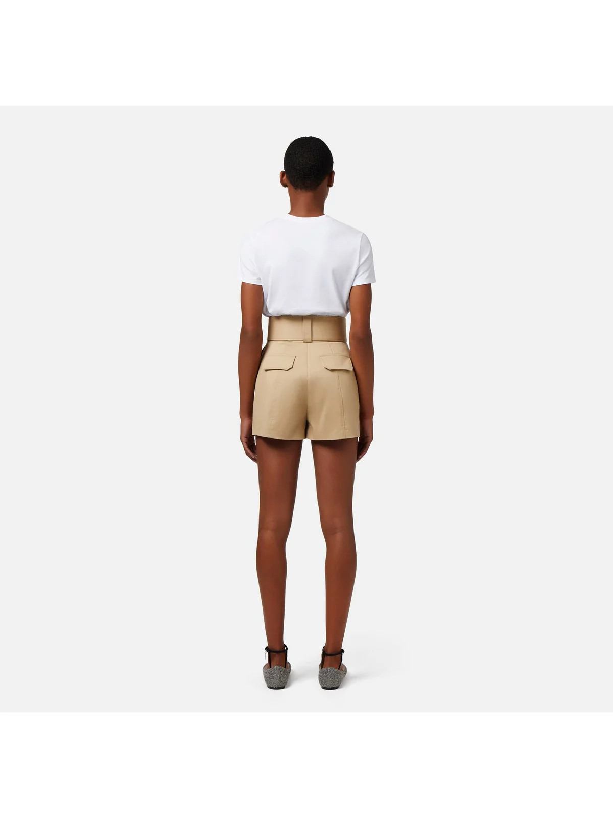 ELISABETTA FRANCHI T-Shirt e Polo Donna  MA01141E2 270 Bianco - Image 3