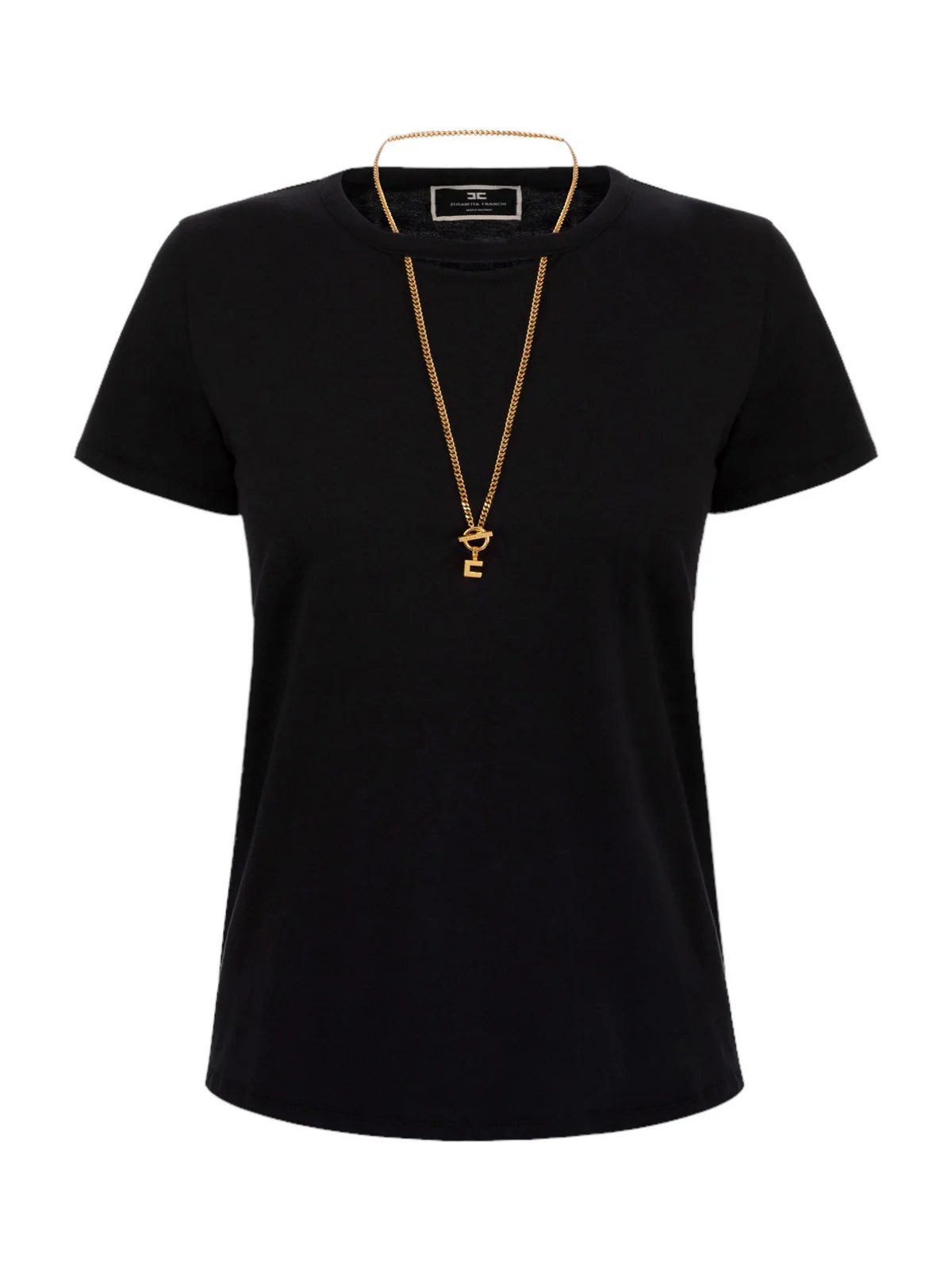 ELISABETTA FRANCHI T-Shirt e Polo Donna MA01741E2 110 Nero