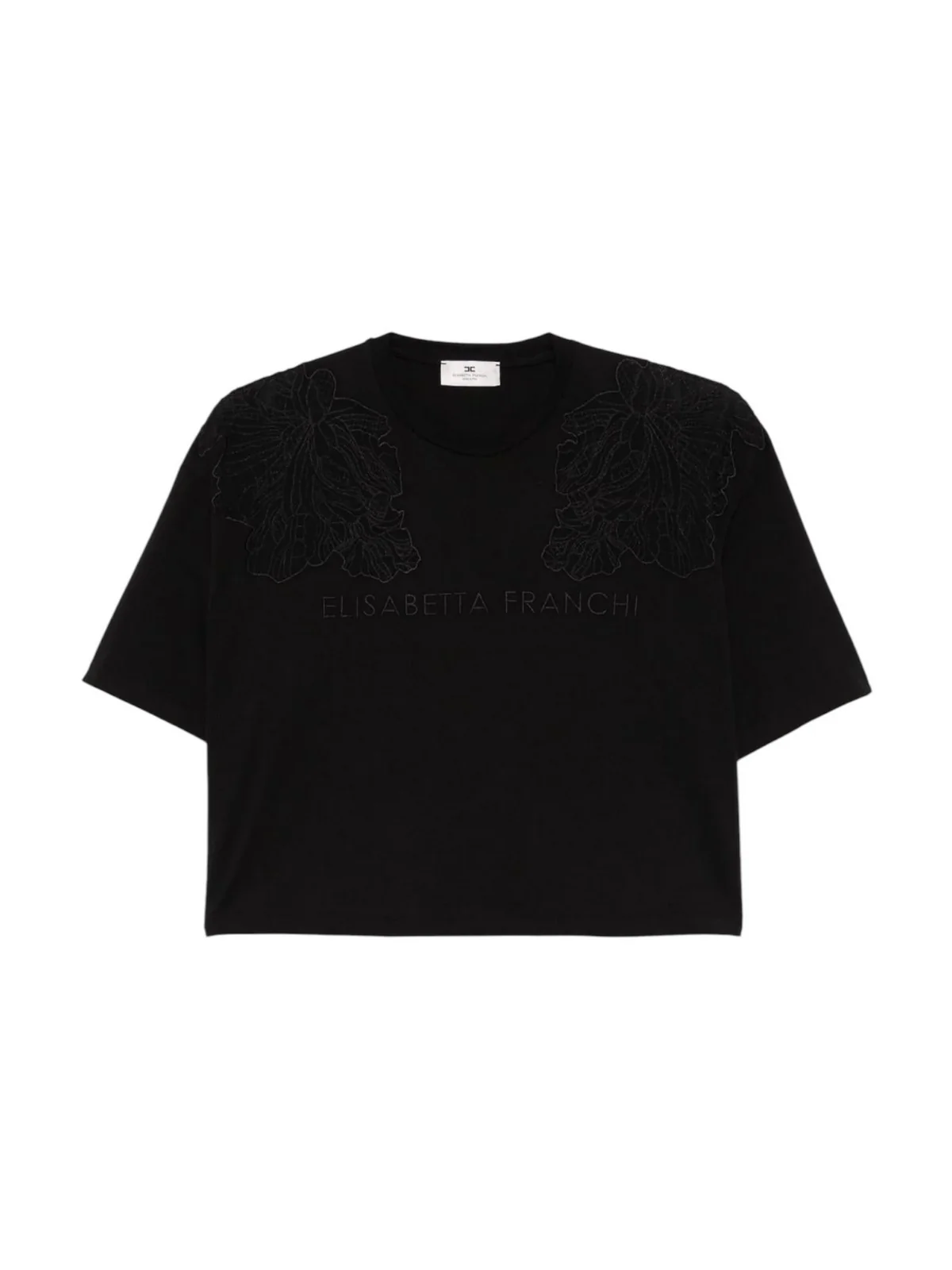 ELISABETTA FRANCHI T-Shirt e Polo Donna MA01851E2-110 Nero