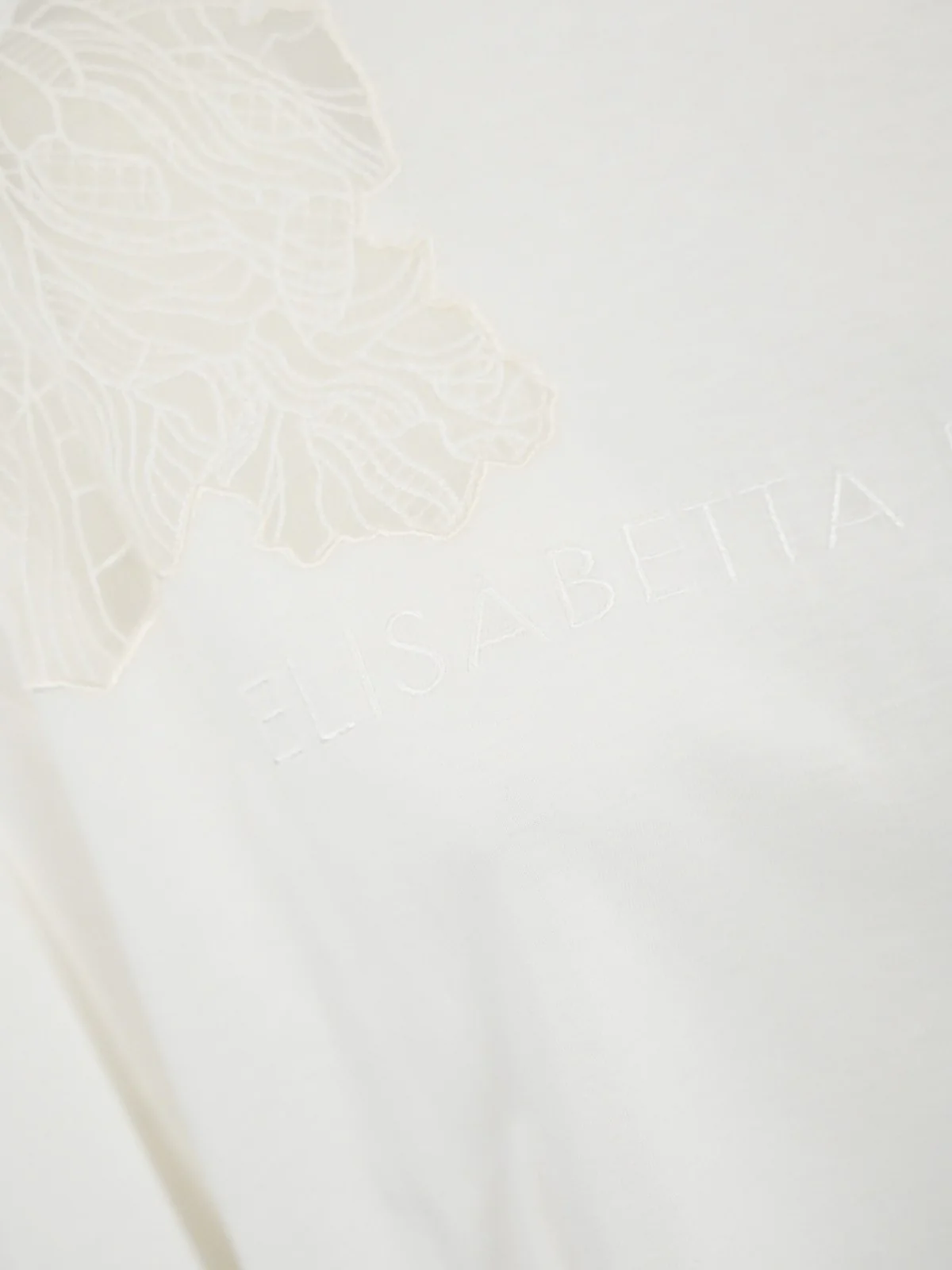 ELISABETTA FRANCHI T-shirt Donna  MA01851E2-270 Bianco - Image 3