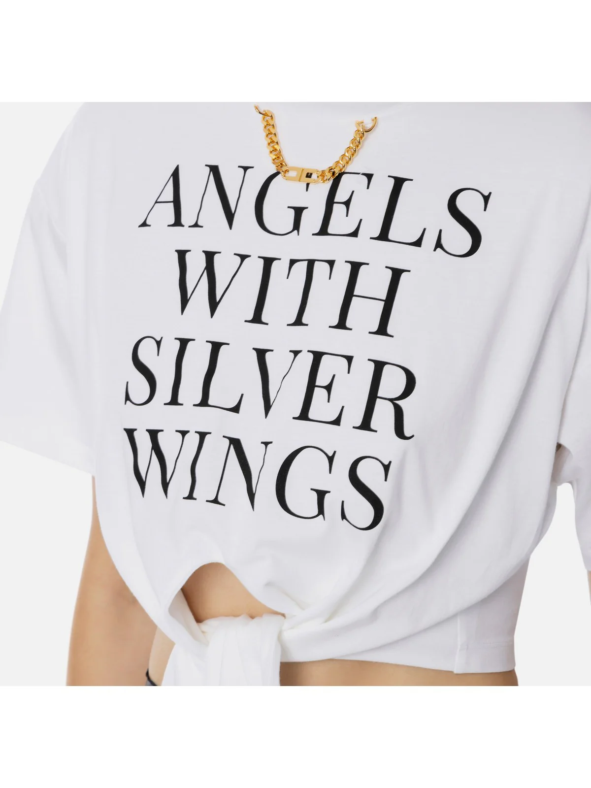 ELISABETTA FRANCHI T-Shirt e Polo Donna  MA02041E2 270 Bianco - Image 4