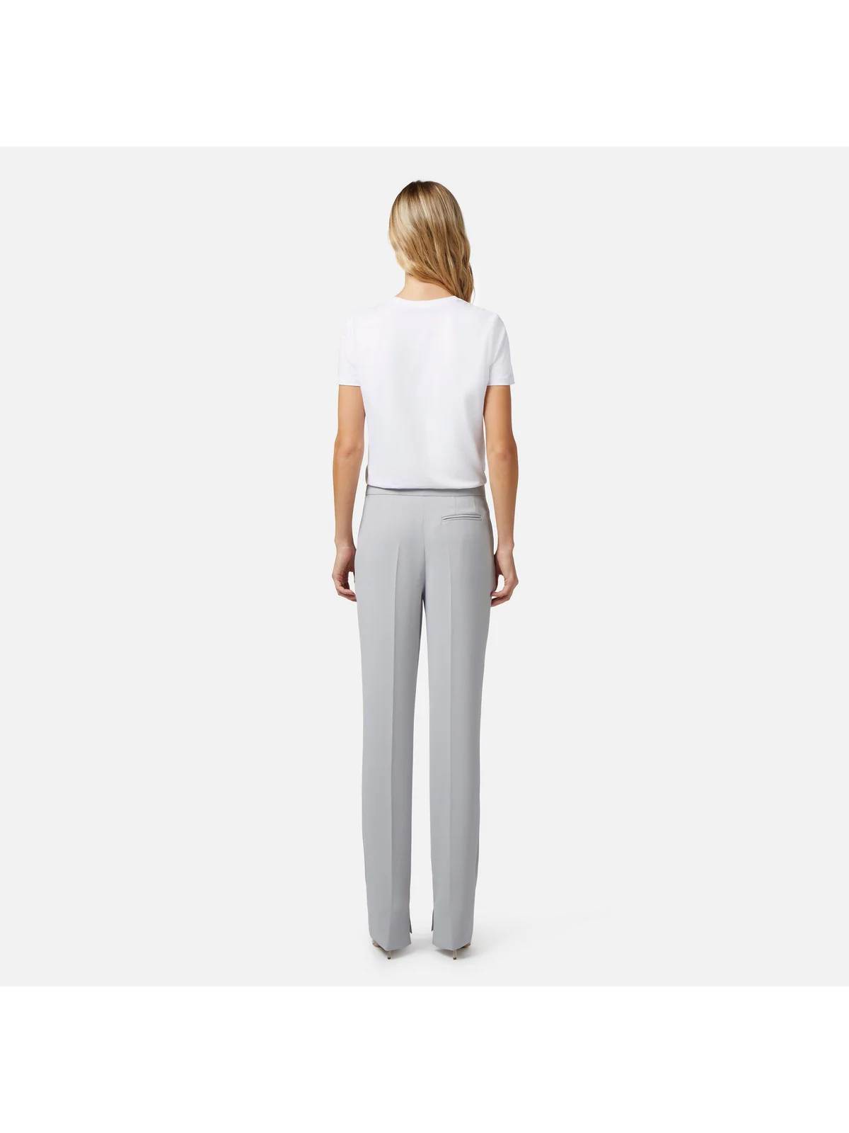 ELISABETTA FRANCHI T-Shirt e Polo Donna  MA52N41E2 270 Bianco - Image 3