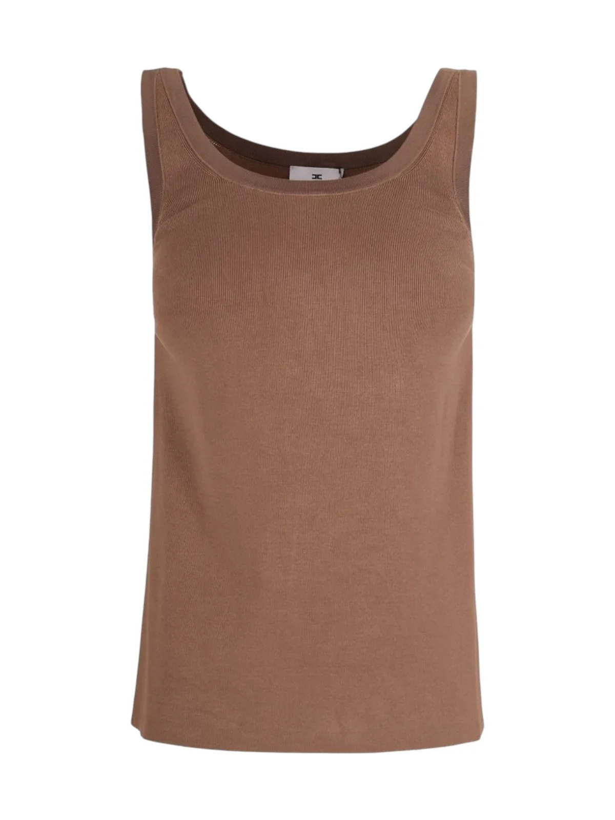 ELISABETTA FRANCHI Top Donna TK72S61E2 727 ARGILLA/BURRO