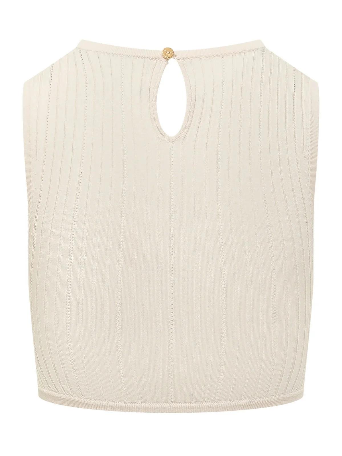 ELISABETTA FRANCHI Top Donna  TK76S61E2 193 BURRO - Image 2