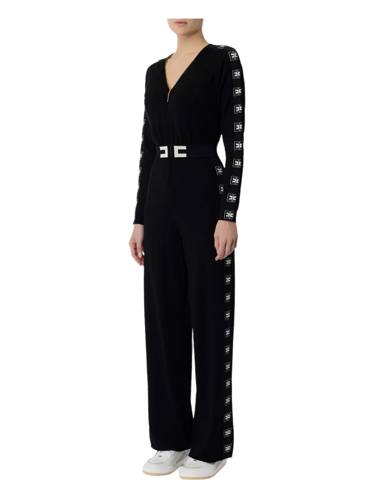 ELISABETTA FRANCHI Tuta Donna  KT44S41E2 110 Nero - Image 2