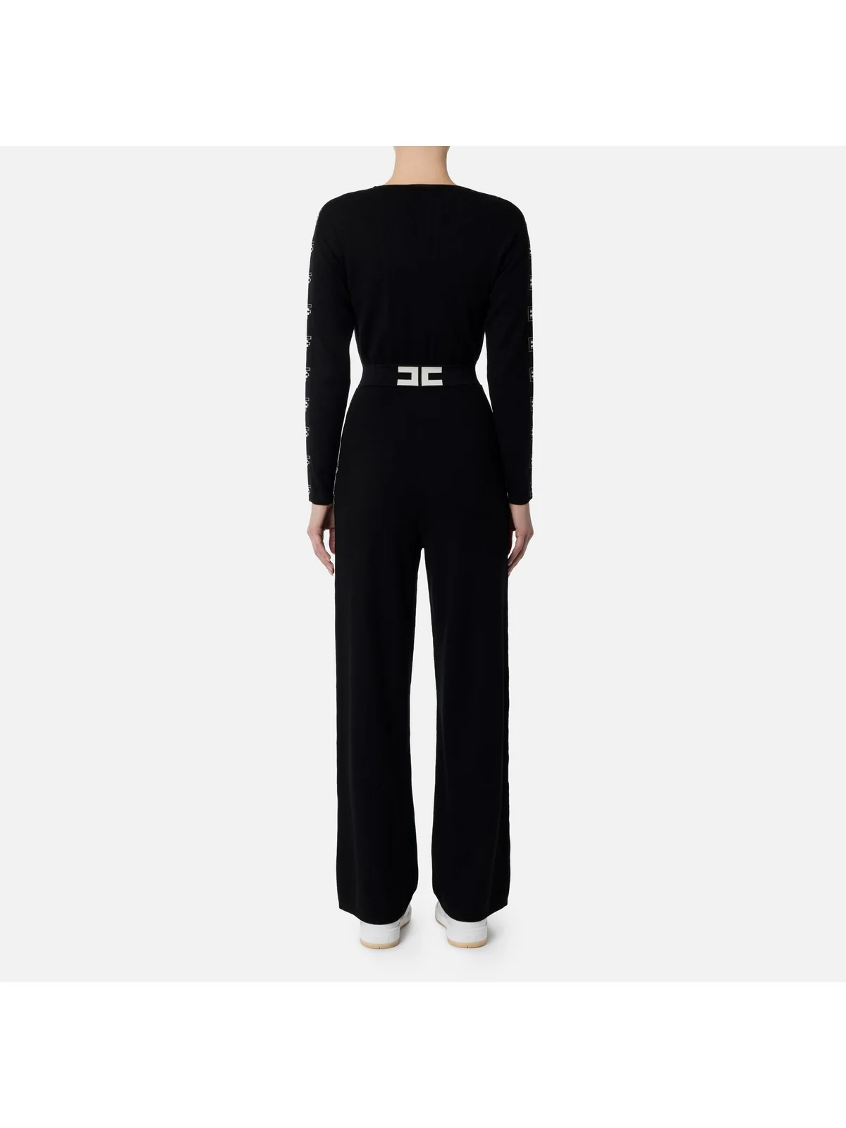 ELISABETTA FRANCHI Tuta Donna  KT44S41E2 110 Nero - Image 3