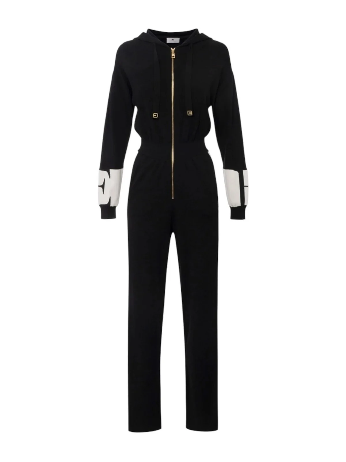 ELISABETTA FRANCHI Tuta Donna KT61S56E2 EF3 NERO/MILK