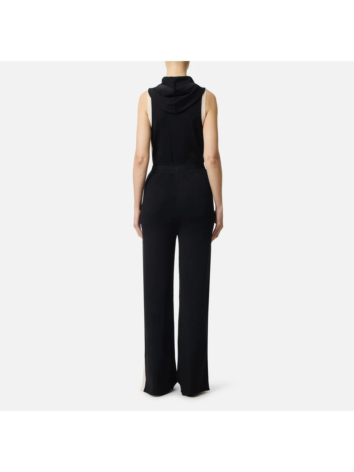 ELISABETTA FRANCHI Tuta Donna  KT68S61E2 685 NERO/BURRO - Image 3